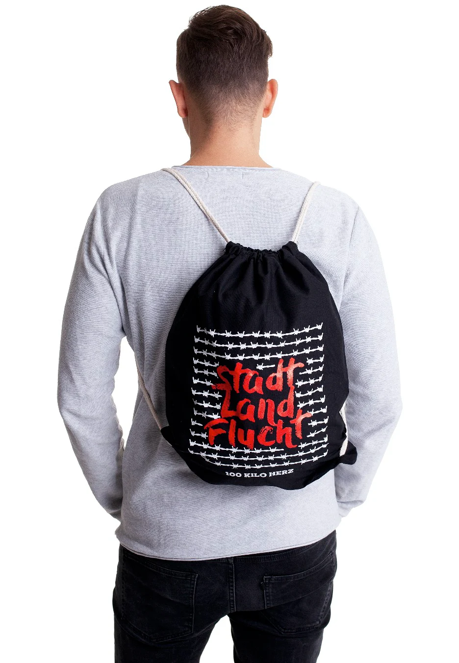 Stadt Land Flucht Drawstring - Backpack - Image 2