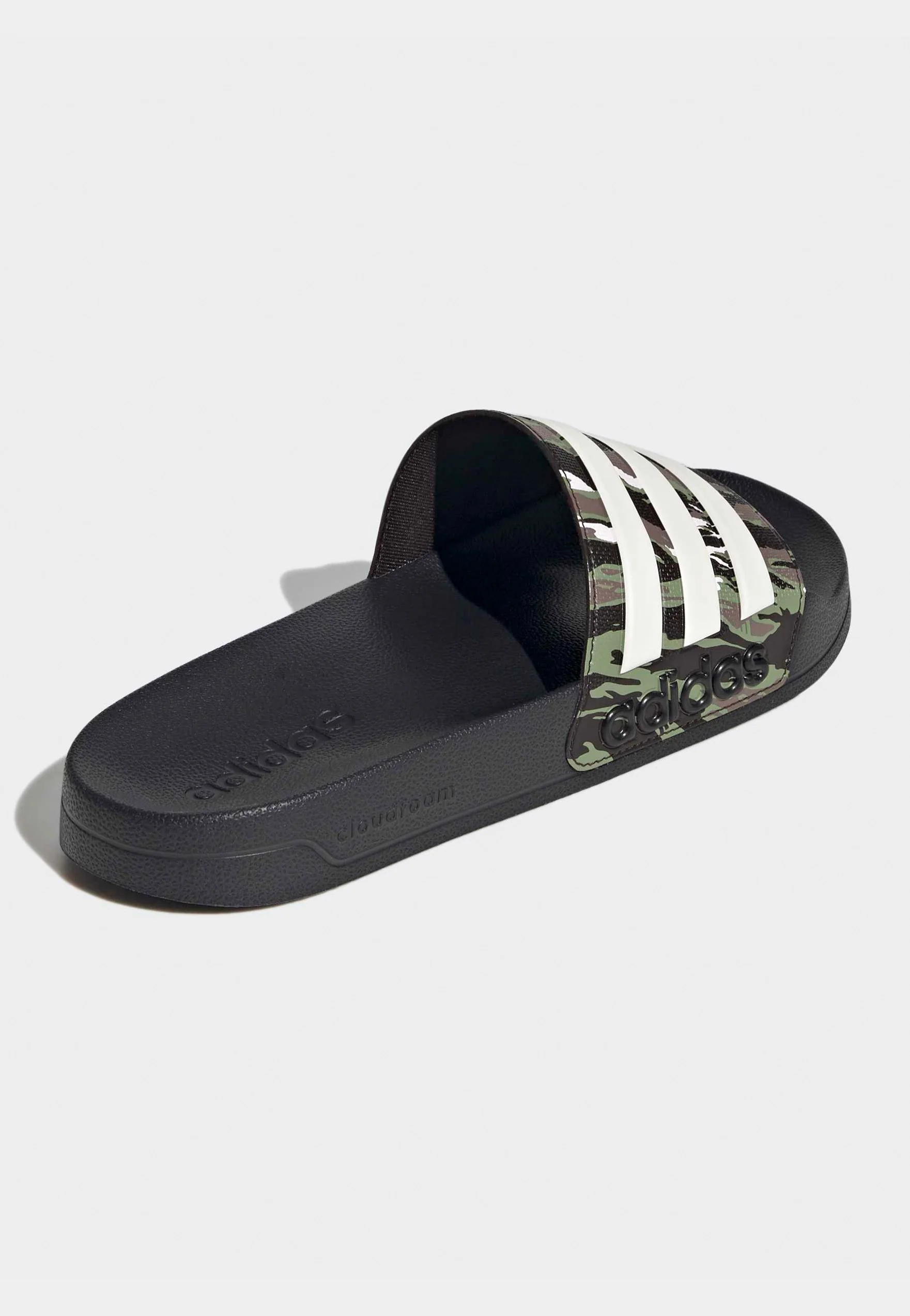 Adilette Shower Cblack/Alumin/Tengrn - Slides - Image 5