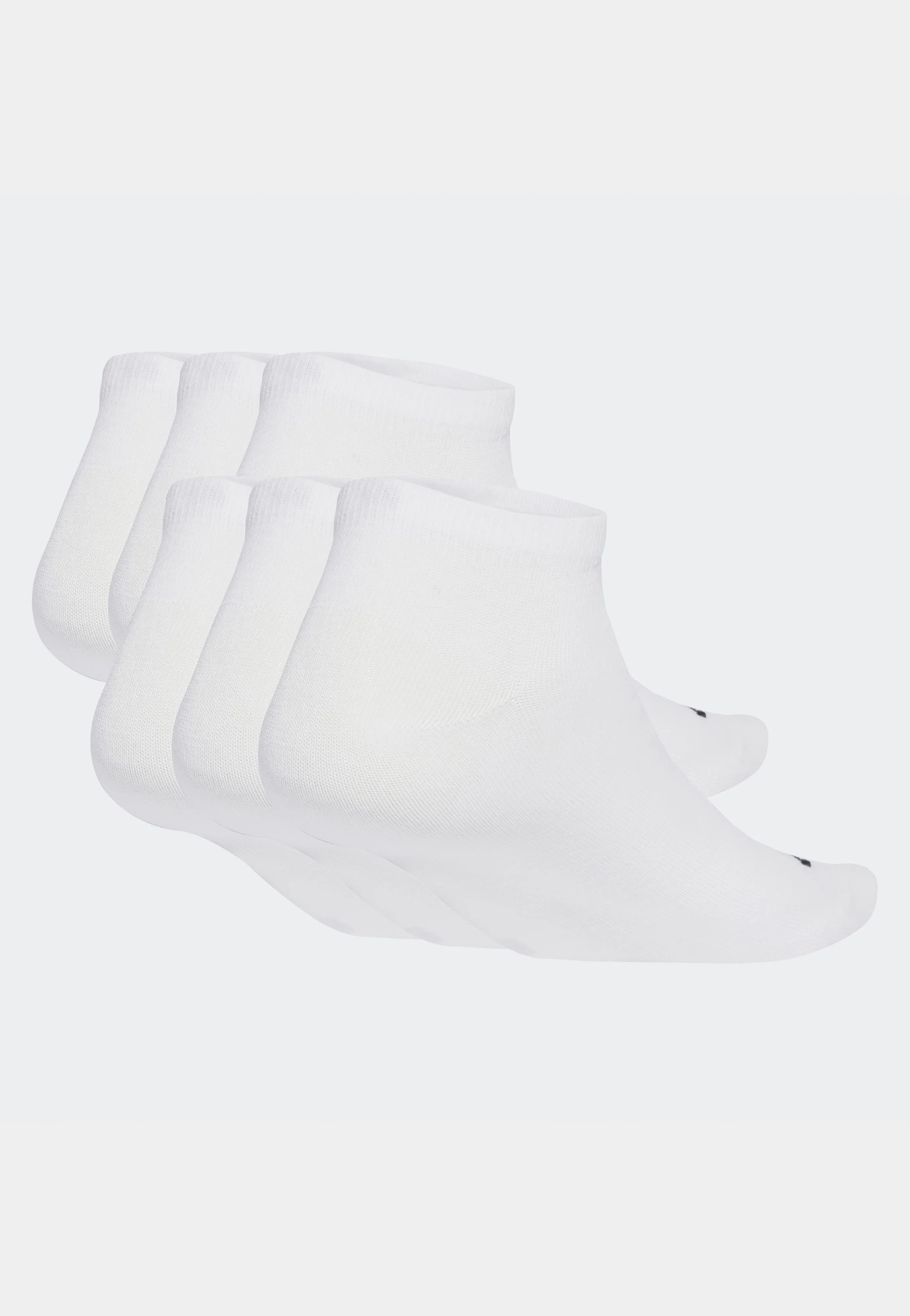 Linear Crew Pack Of 6 White/Black - Socks - Image 2