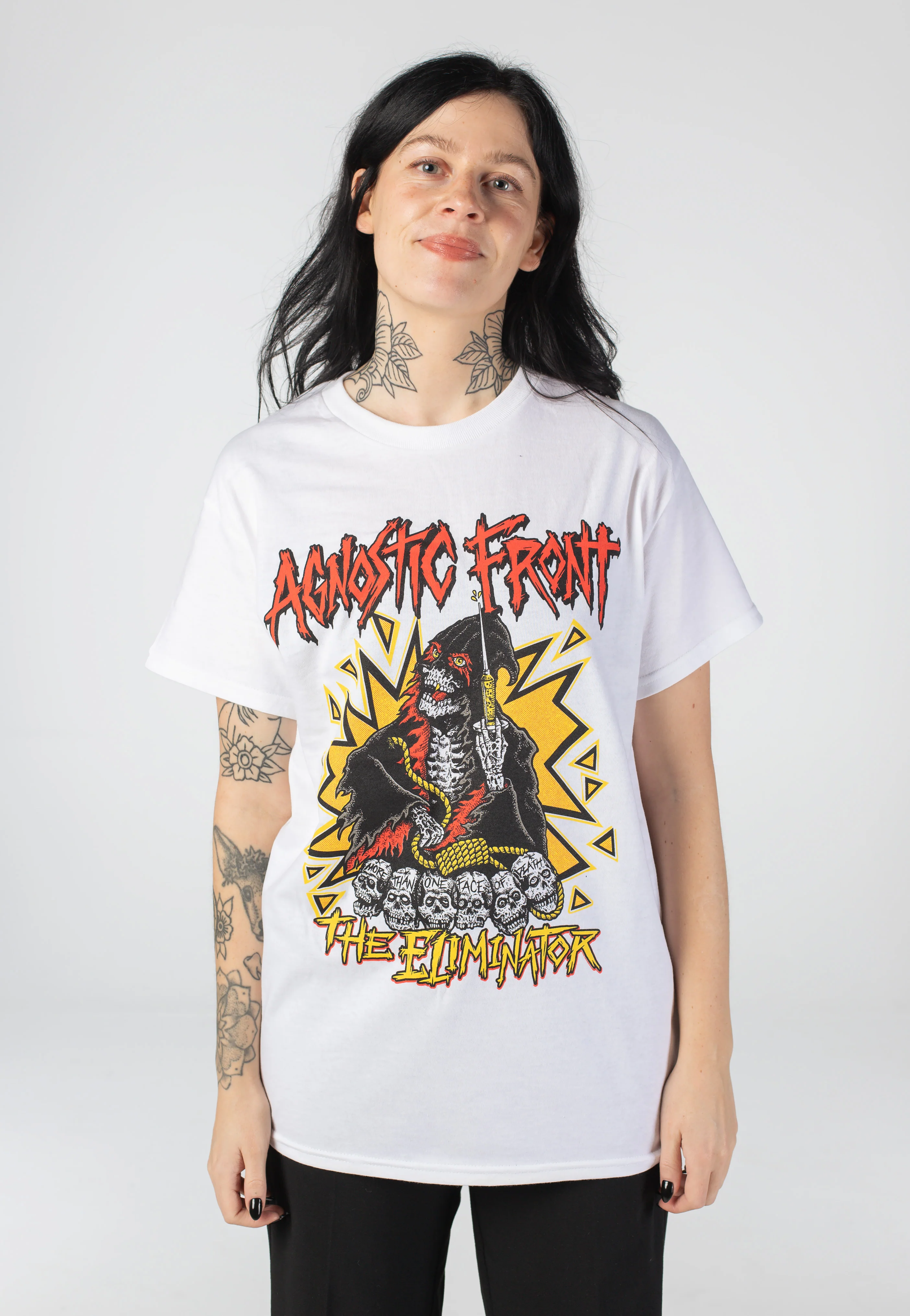 The Eliminator White - T-Shirt - Image 5