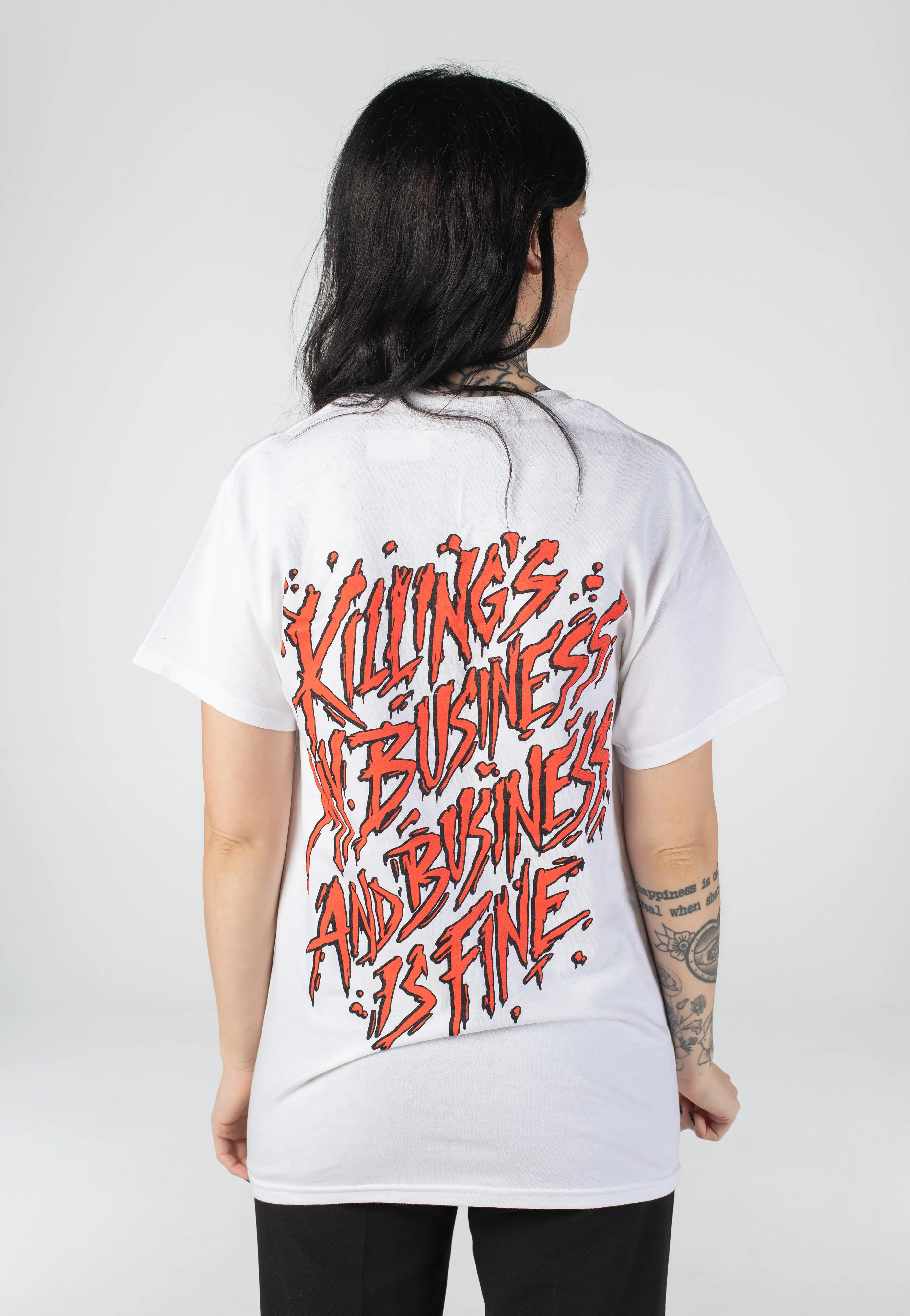 The Eliminator White - T-Shirt - Image 6