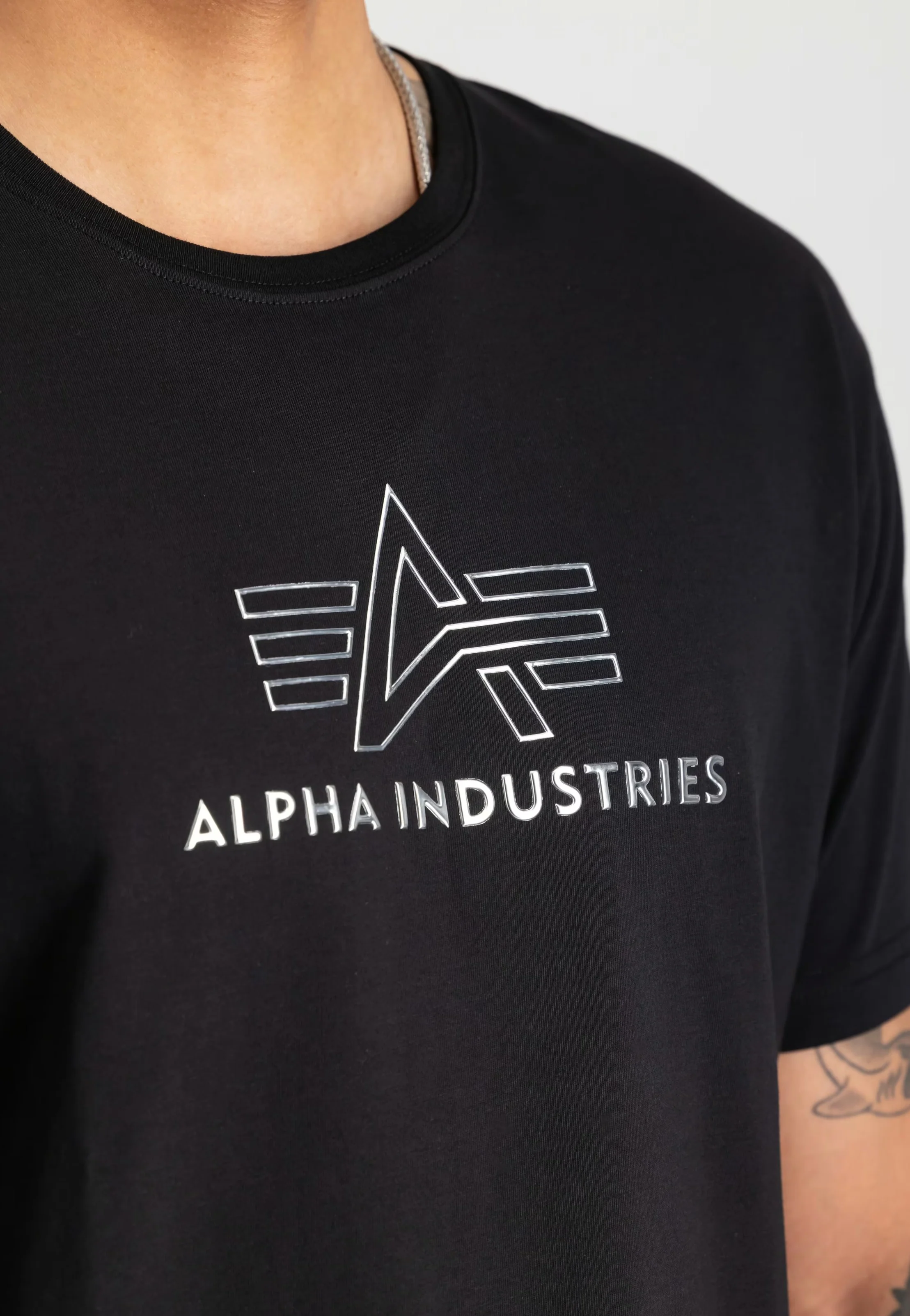 Basic T TPU Black/Chrome - T-Shirt - Image 3