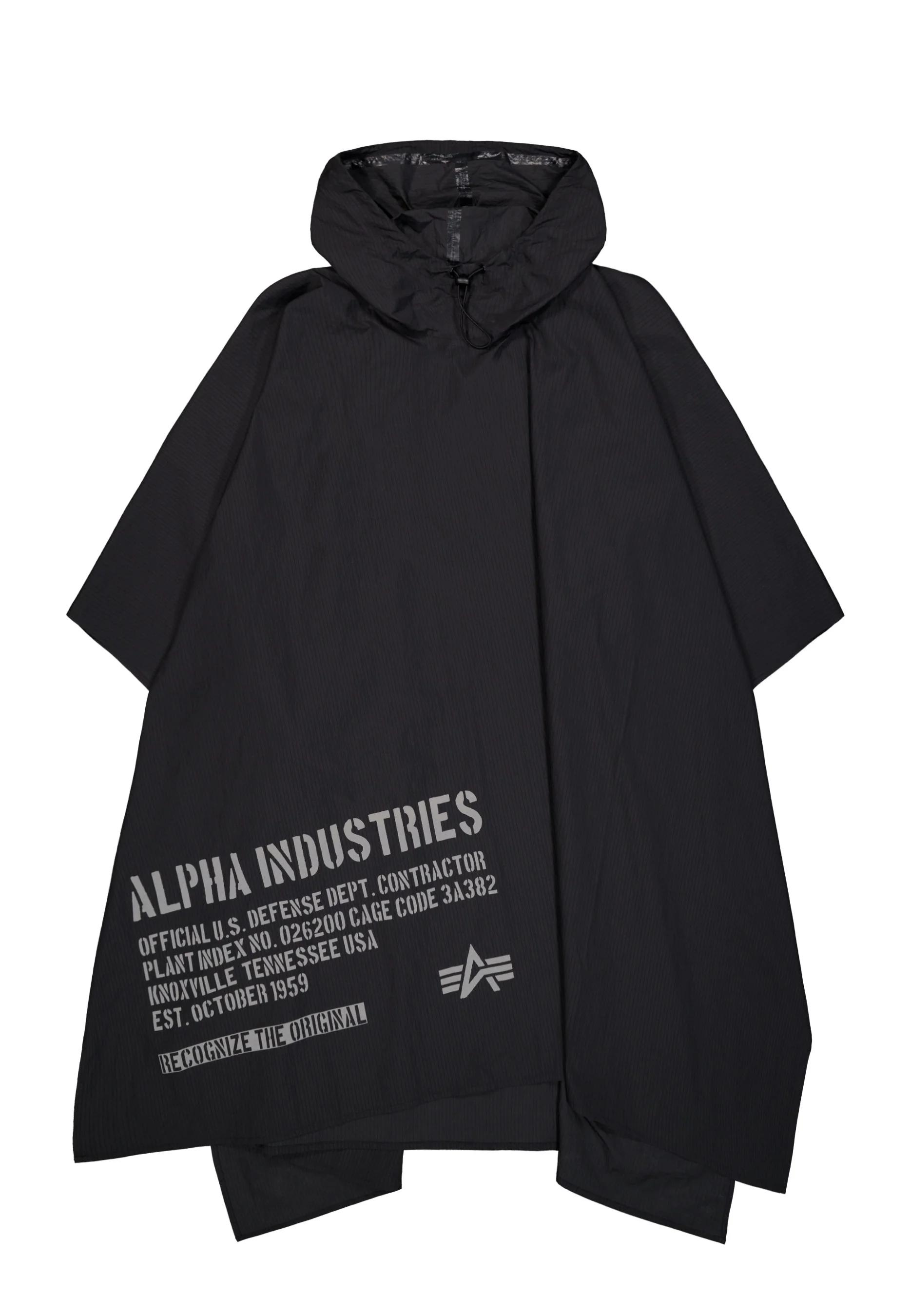 Packable Black - Poncho - Image 4