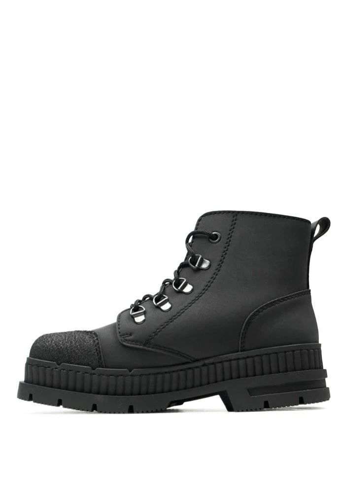 Dent Vegan Nubuck Black - Girl Shoes - Image 3