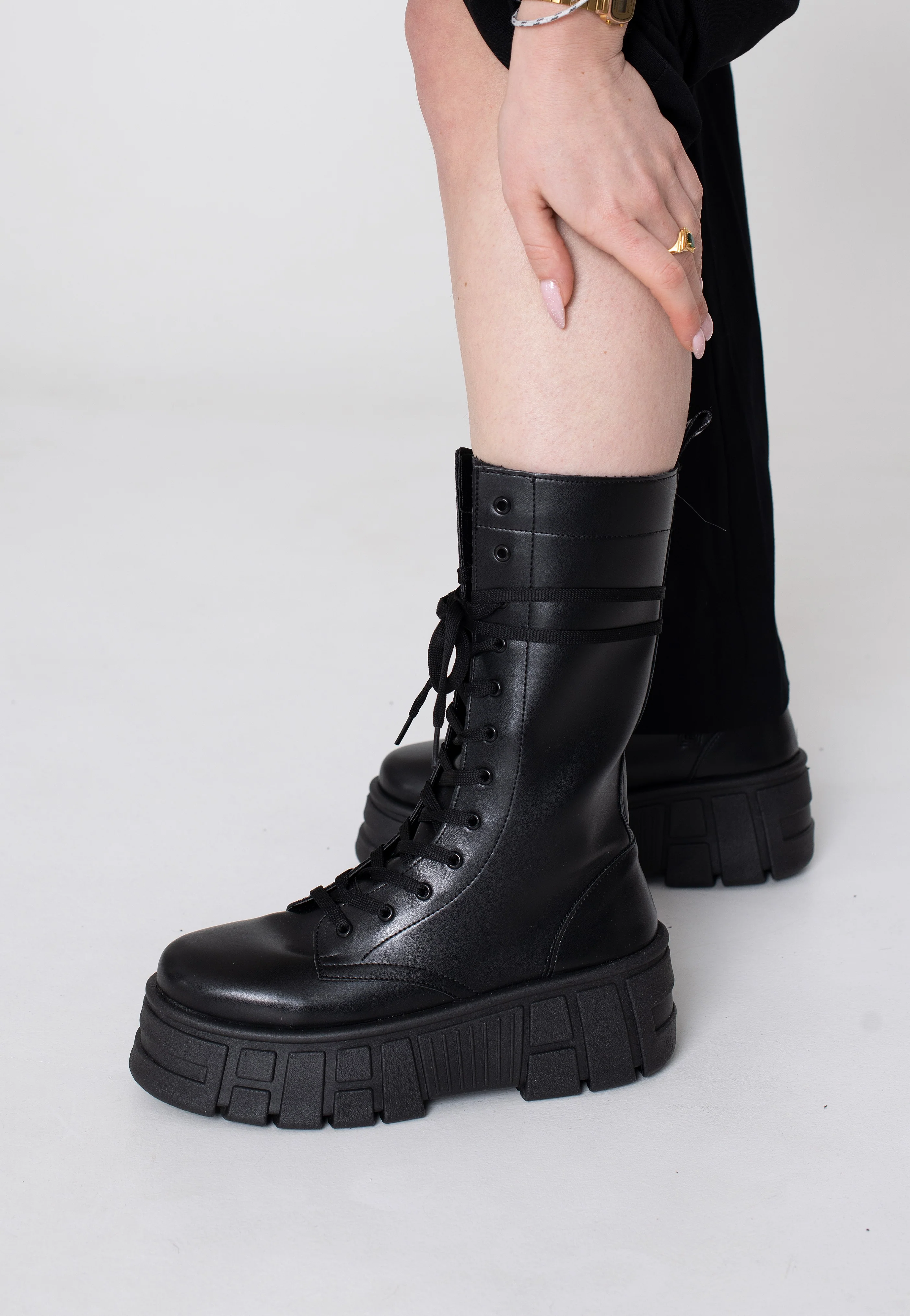 Iberis Black - Girl Shoes - Image 5
