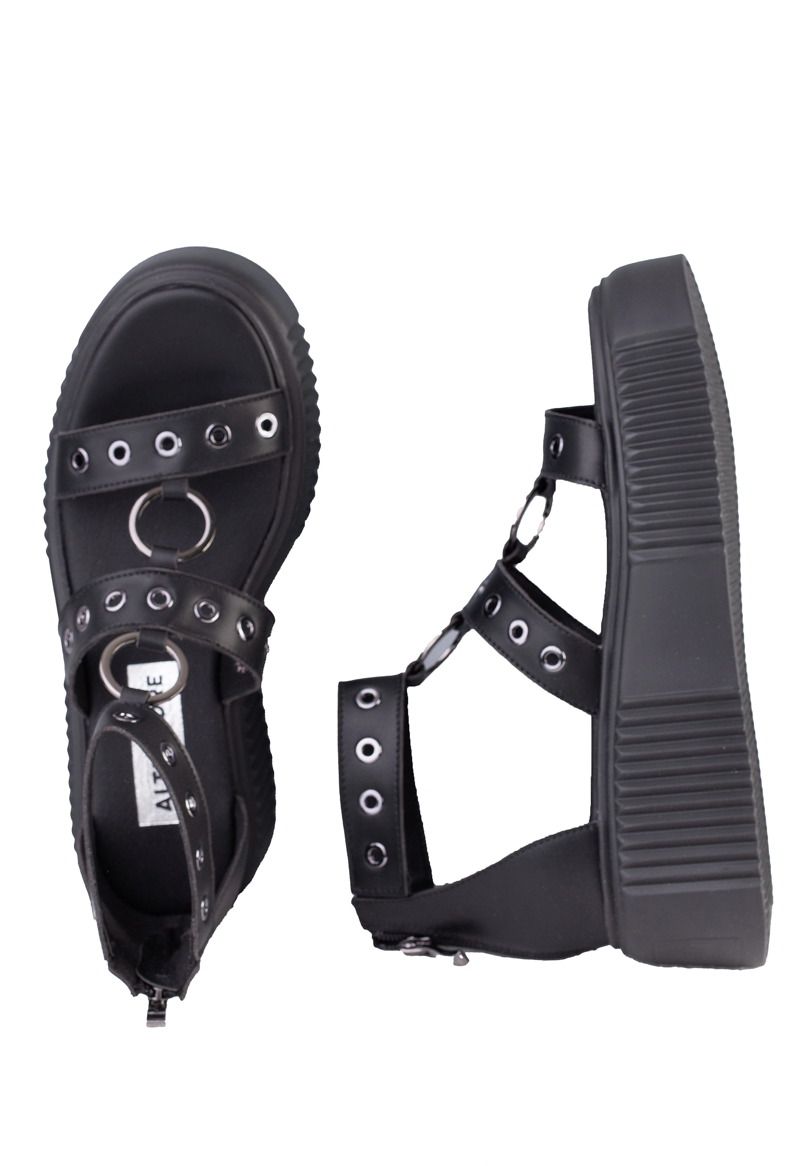 Piper Vegan Black - Girl Sandals - Image 3