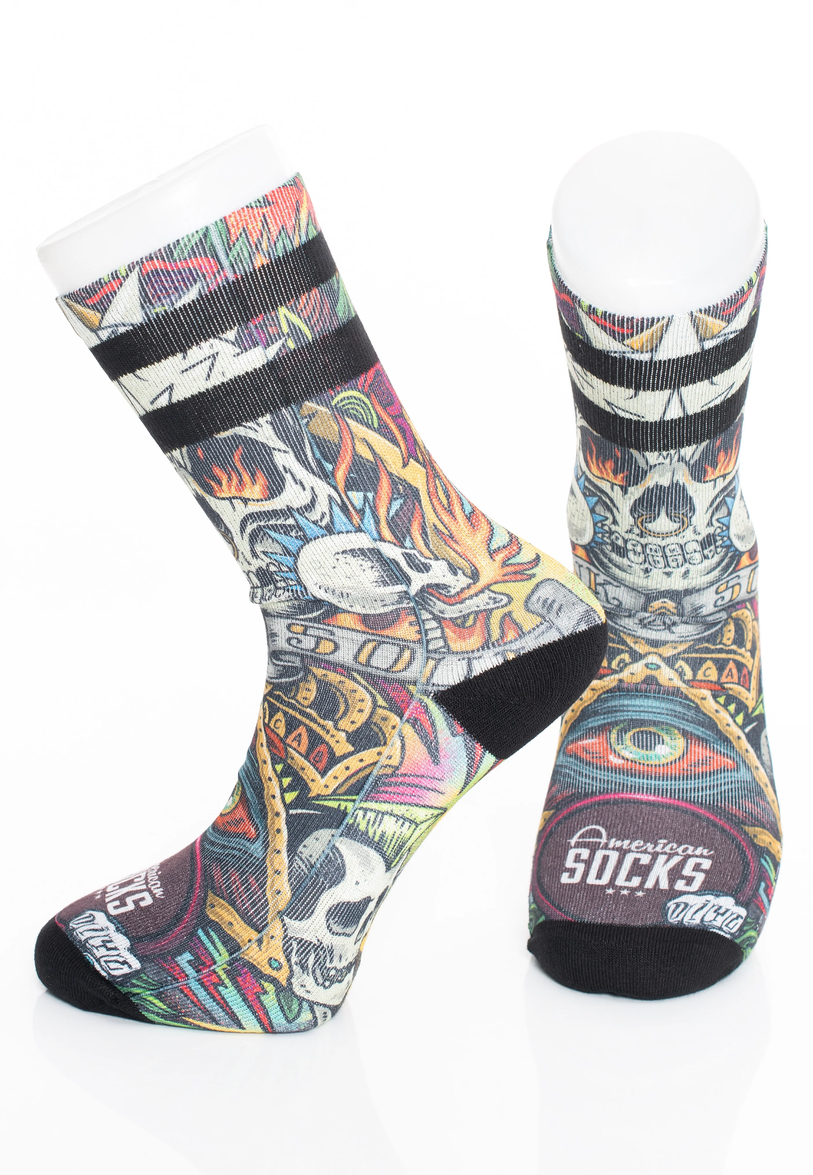 Moshpit Mid High Multi - Socks - Image 4