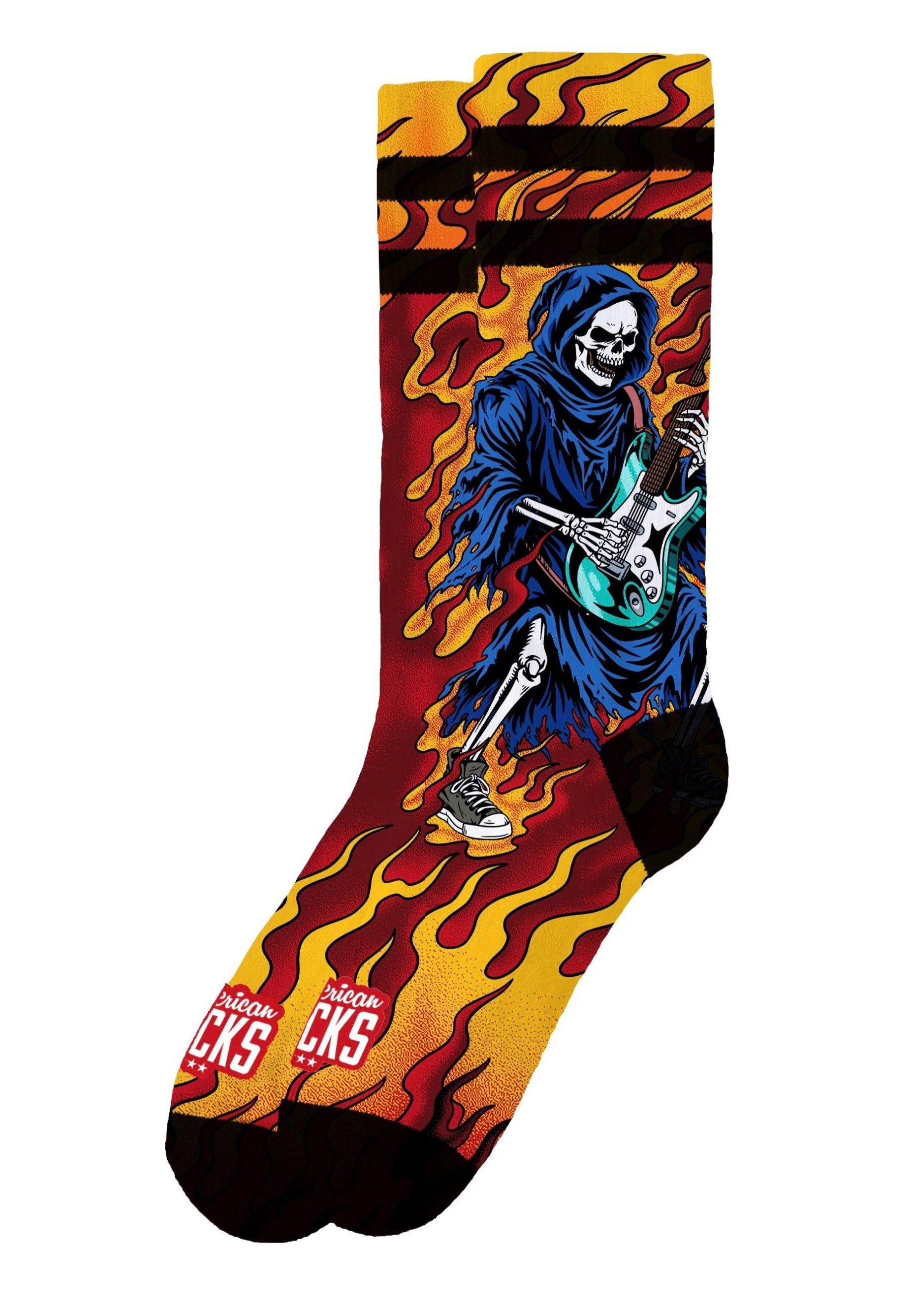 Rock Till Death Mid High - Socks - Image 2
