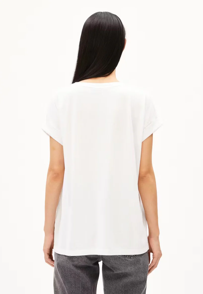 Idaara Circular Used White - T-Shirt - Image 5