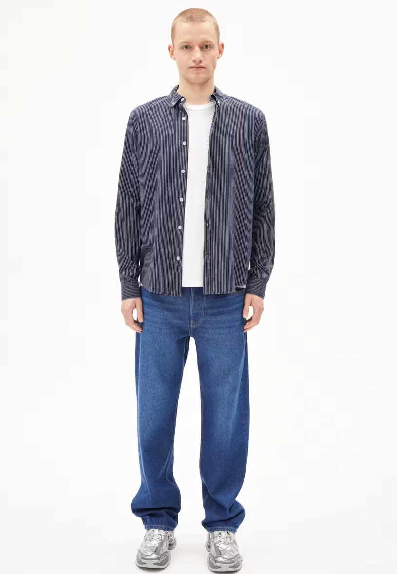 Quaasa Stripes Night Sky/White - Shirt - Image 5