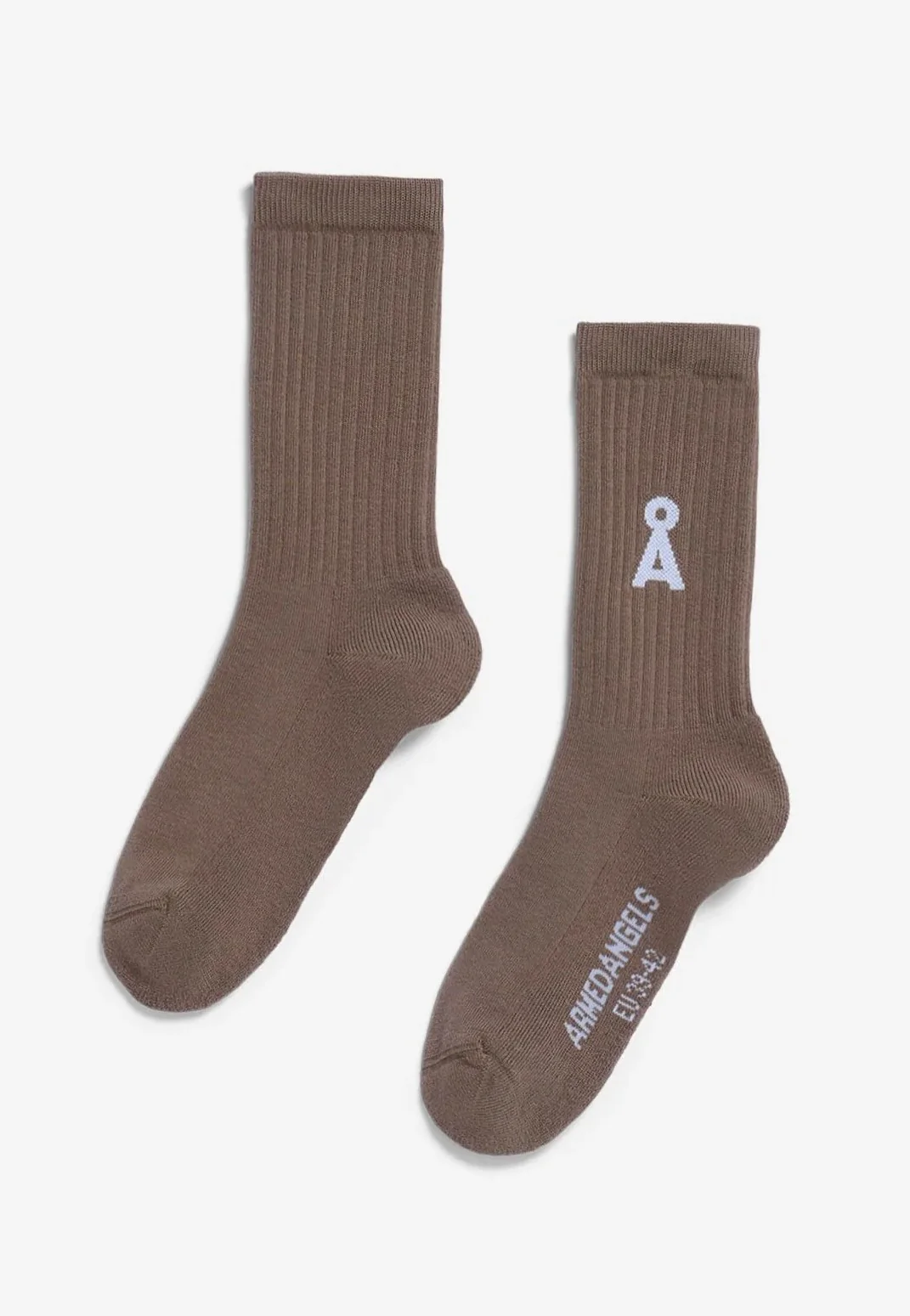 Saamus Bold Walnut Cream - Socks