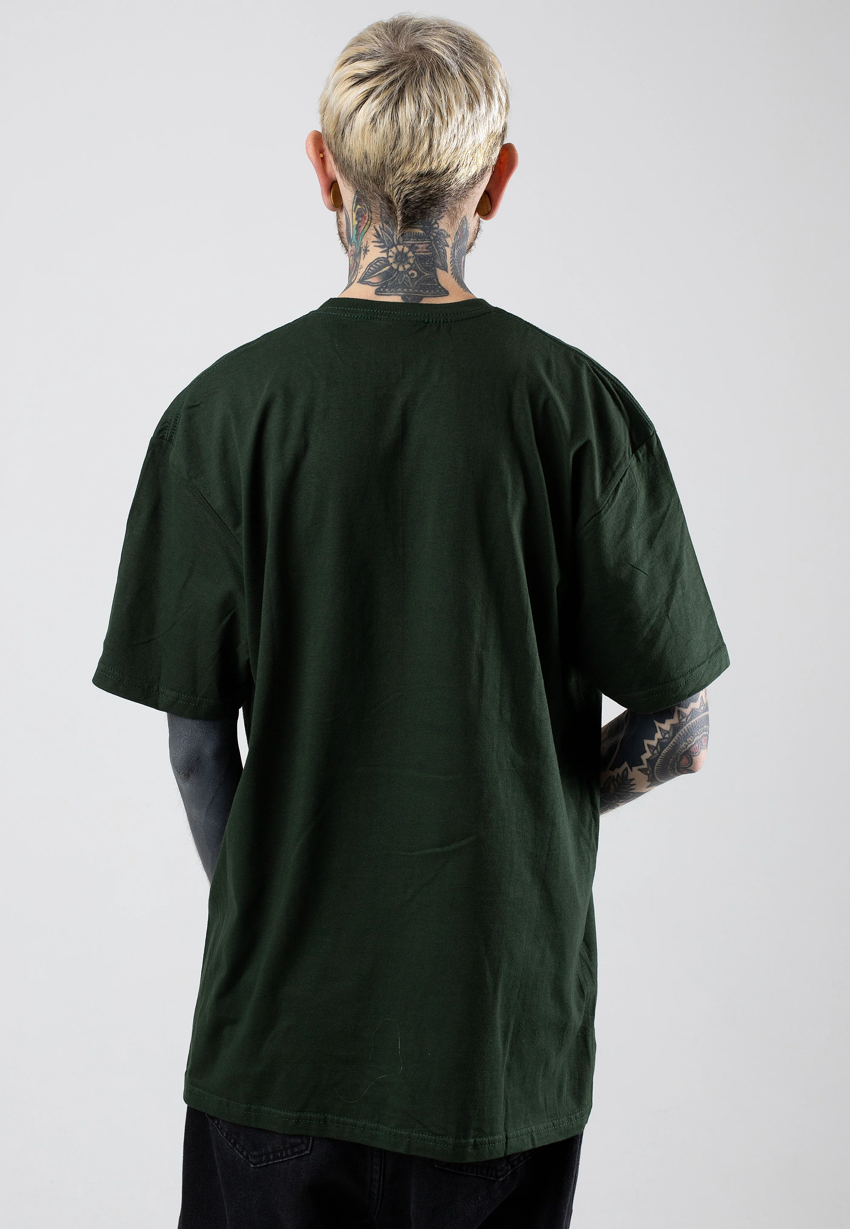 Atticus Punch Forest Green - T-Shirt - Image 2