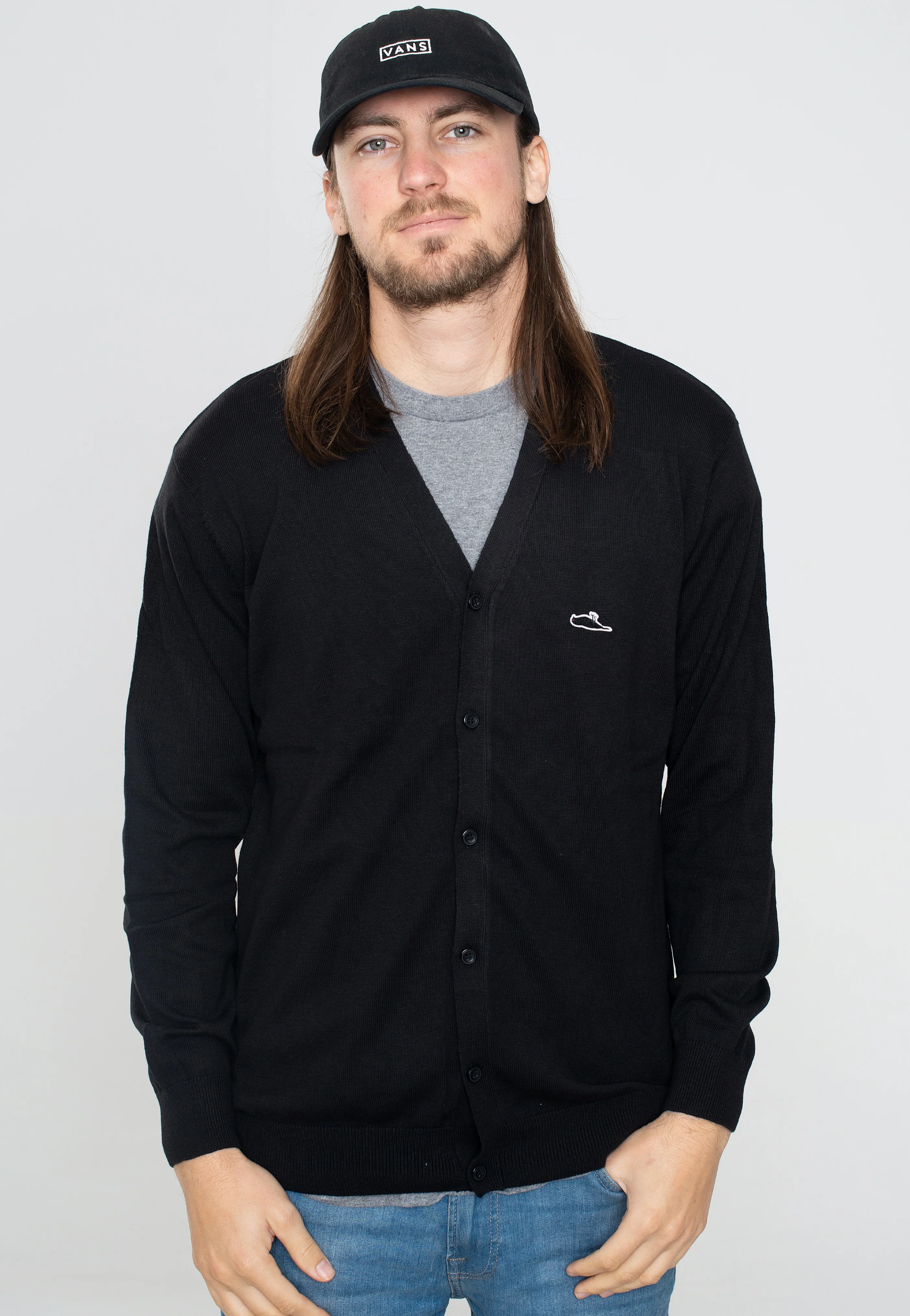 Baker Knit Black - Cardigan - Image 3