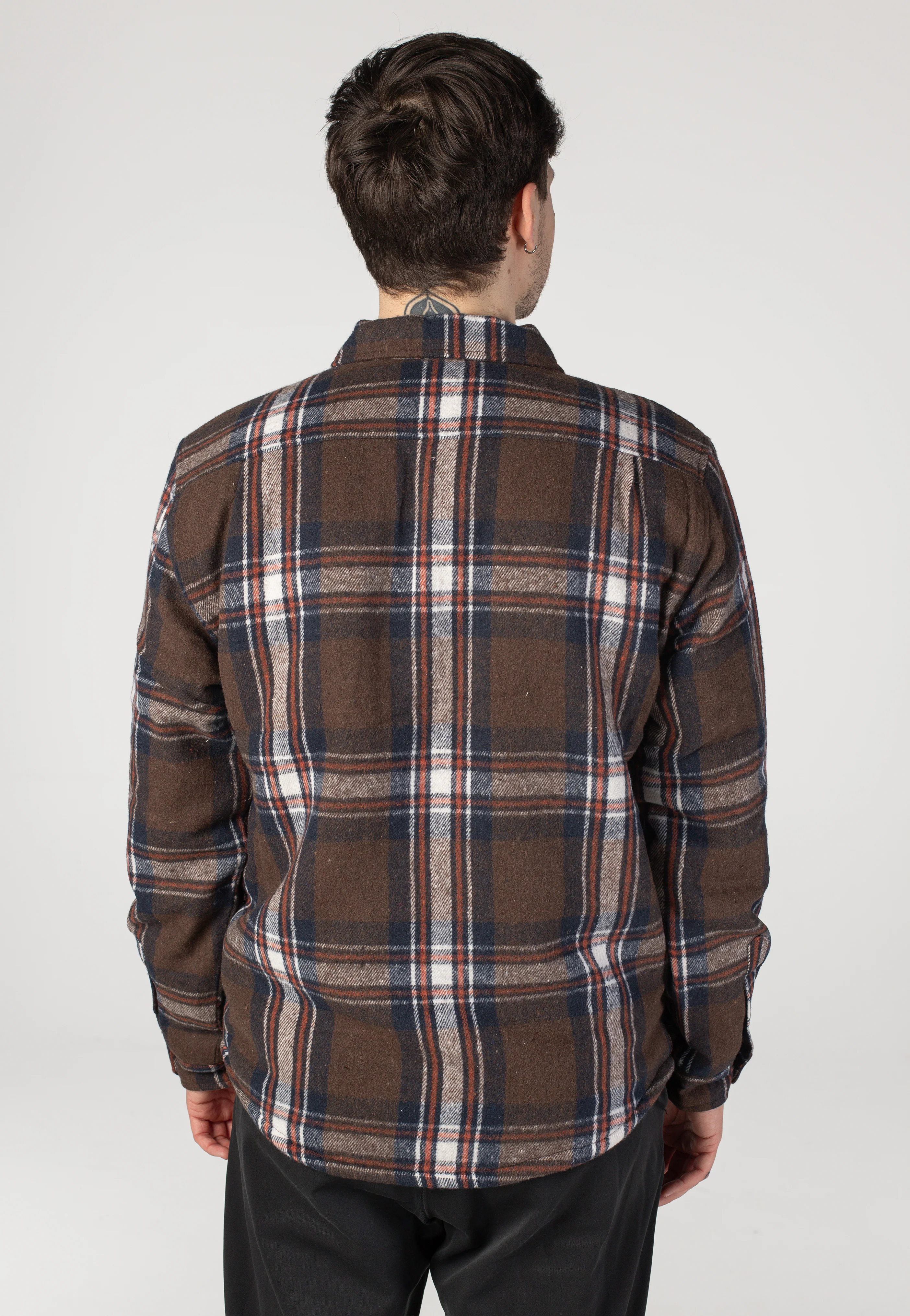 Ontario Flannel Brown - Jacket - Image 3