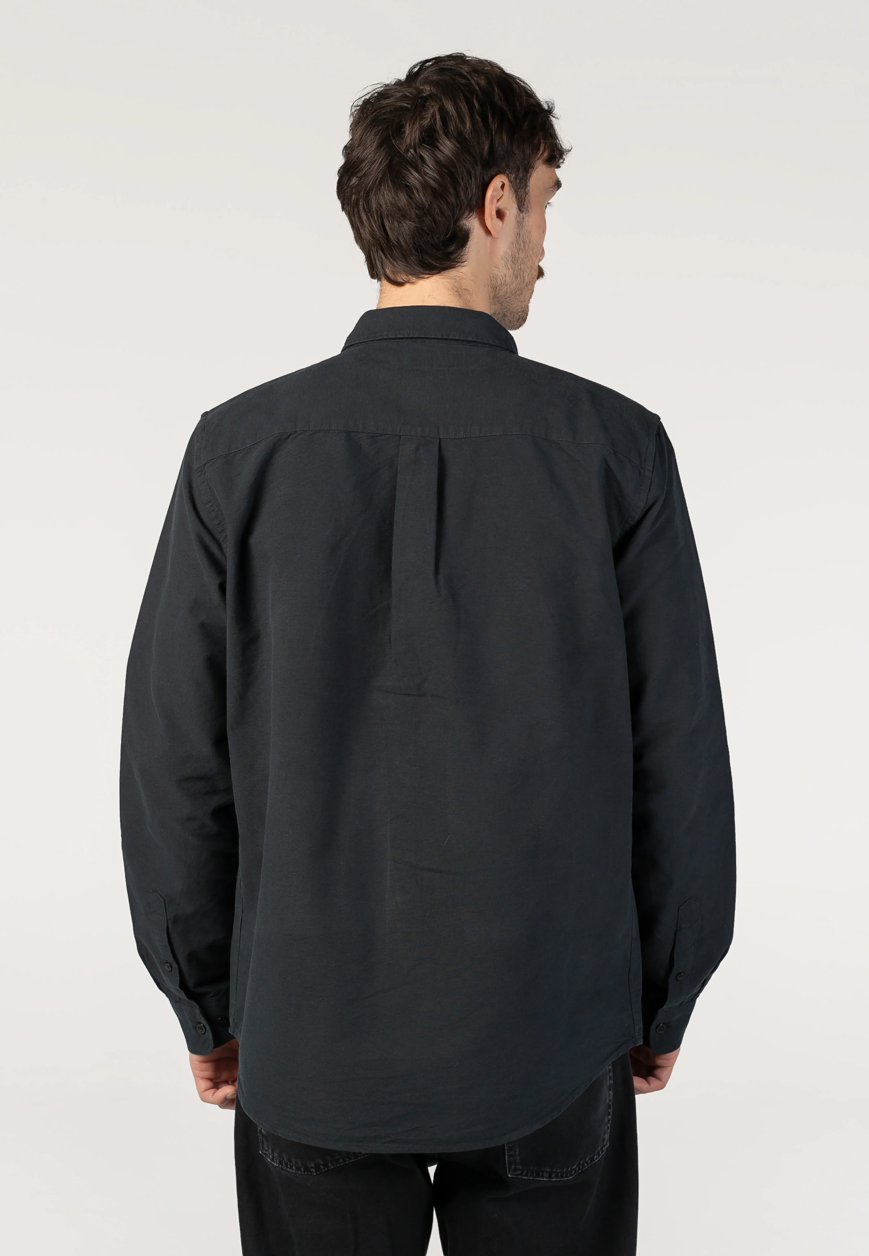 Piero Woven Black - Shirt - Image 2