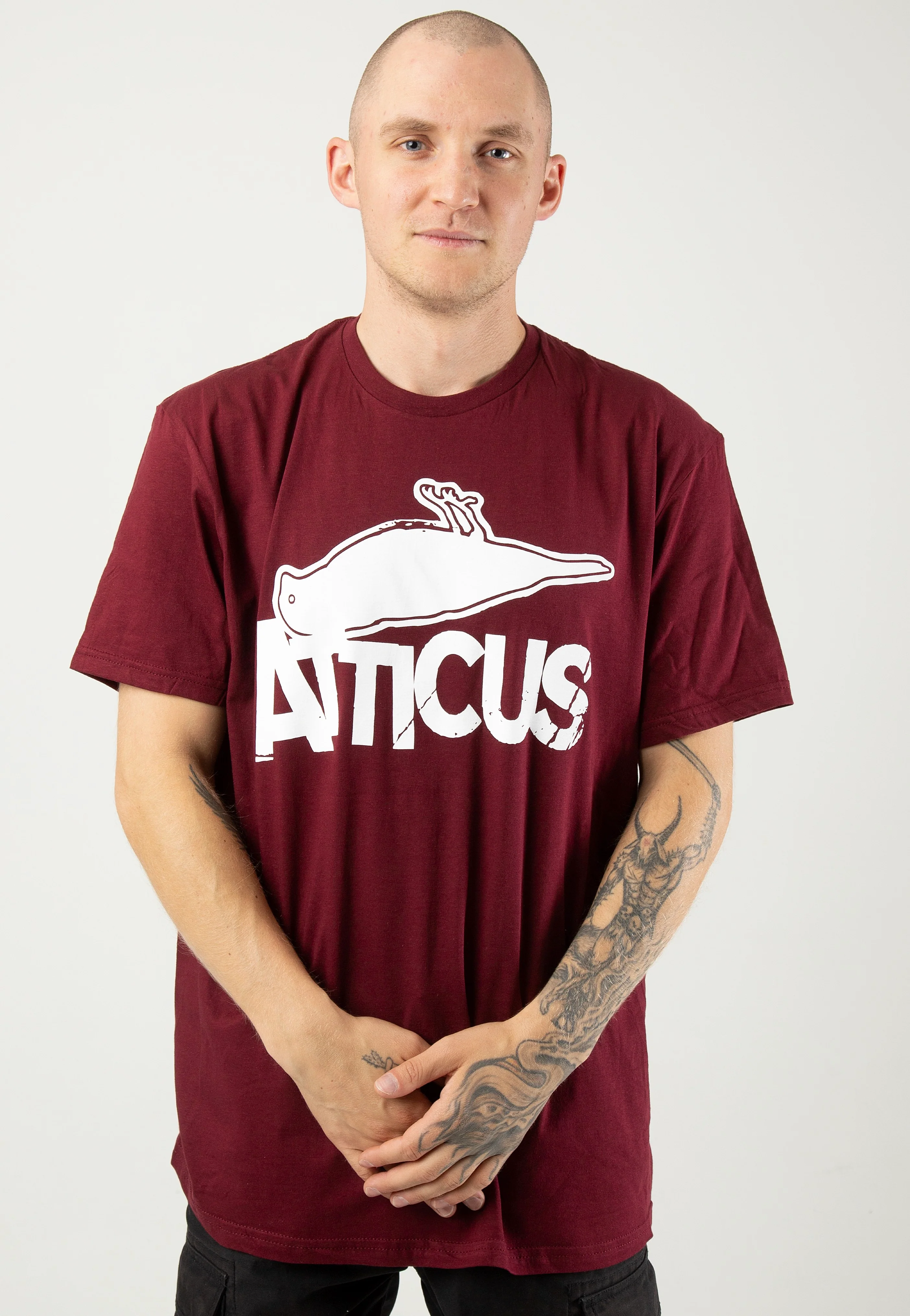 Quake Maroon - T-Shirt