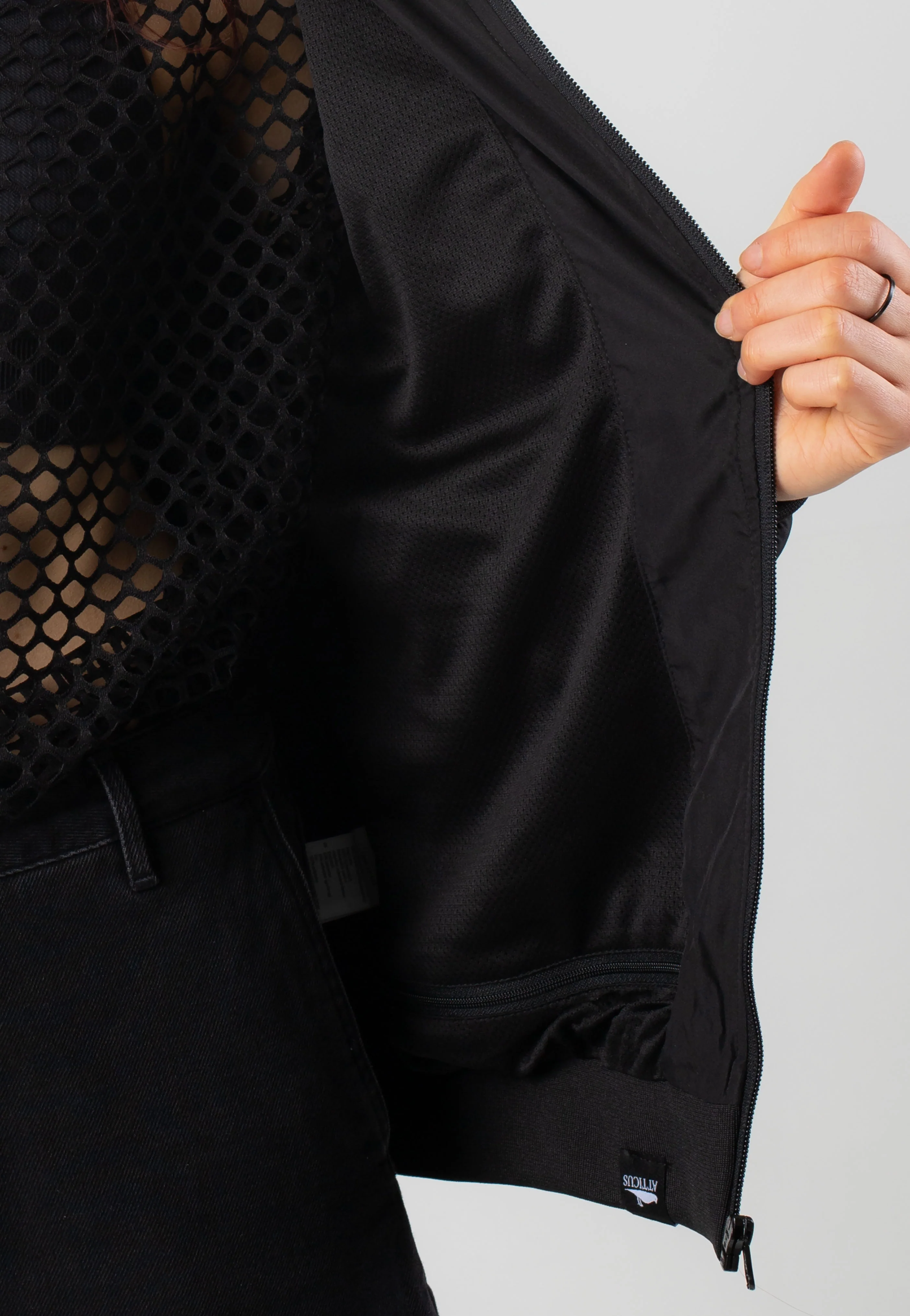 Womens Oregon Black - Windbreaker - Image 6