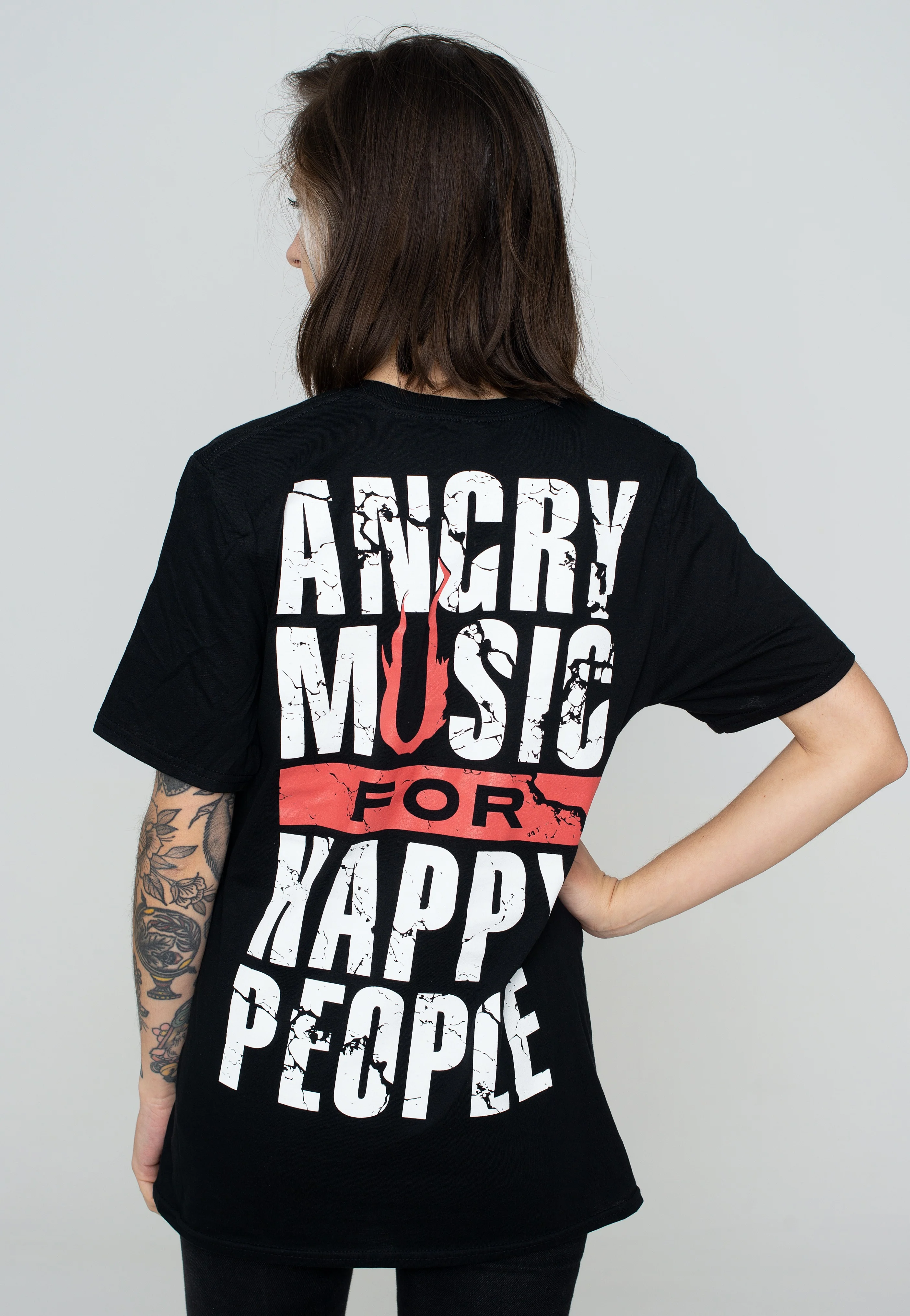 Angry Music For Happy People - T-Shirt - Image 6