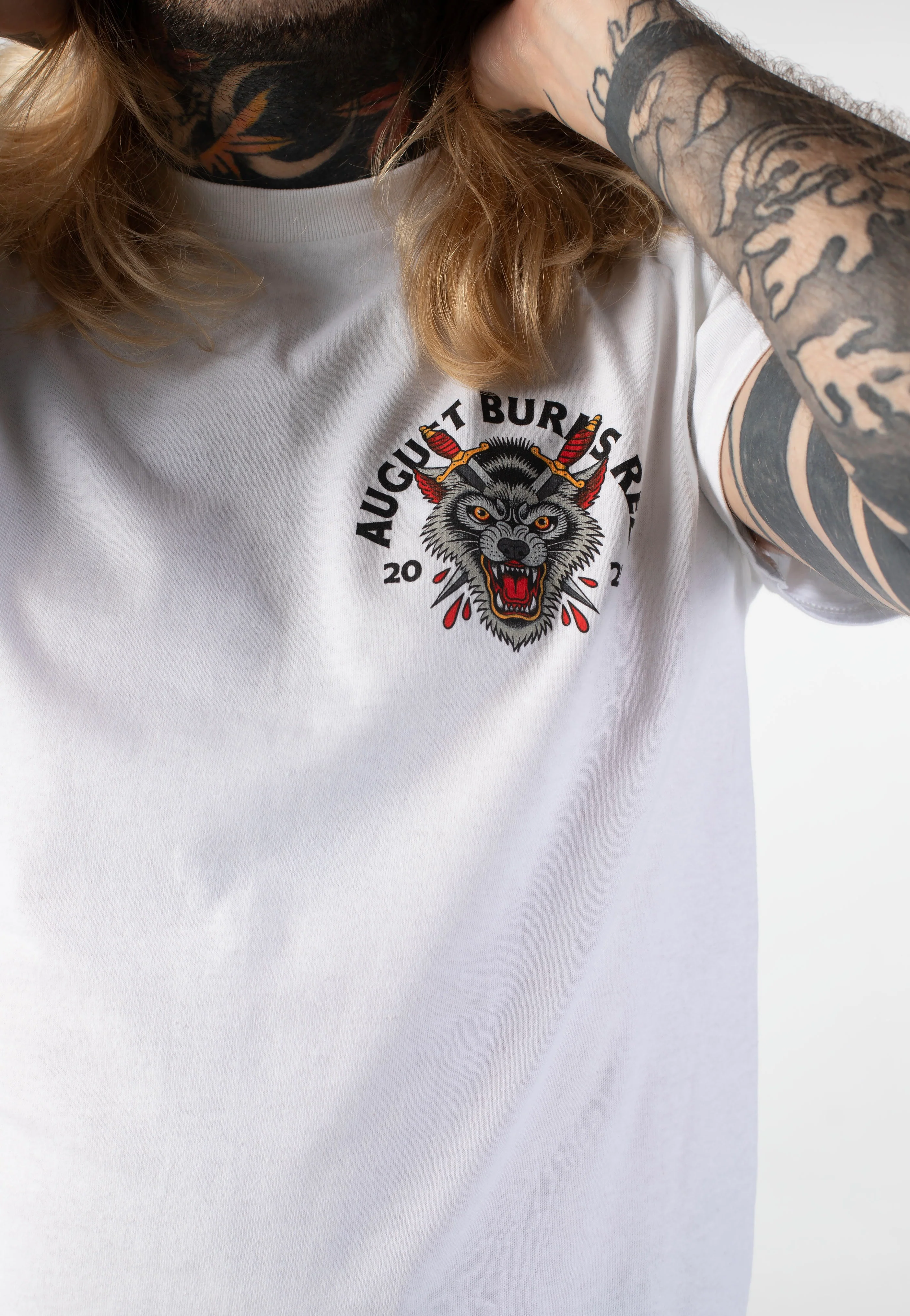 Paramount Wolf White - T-Shirt - Image 5
