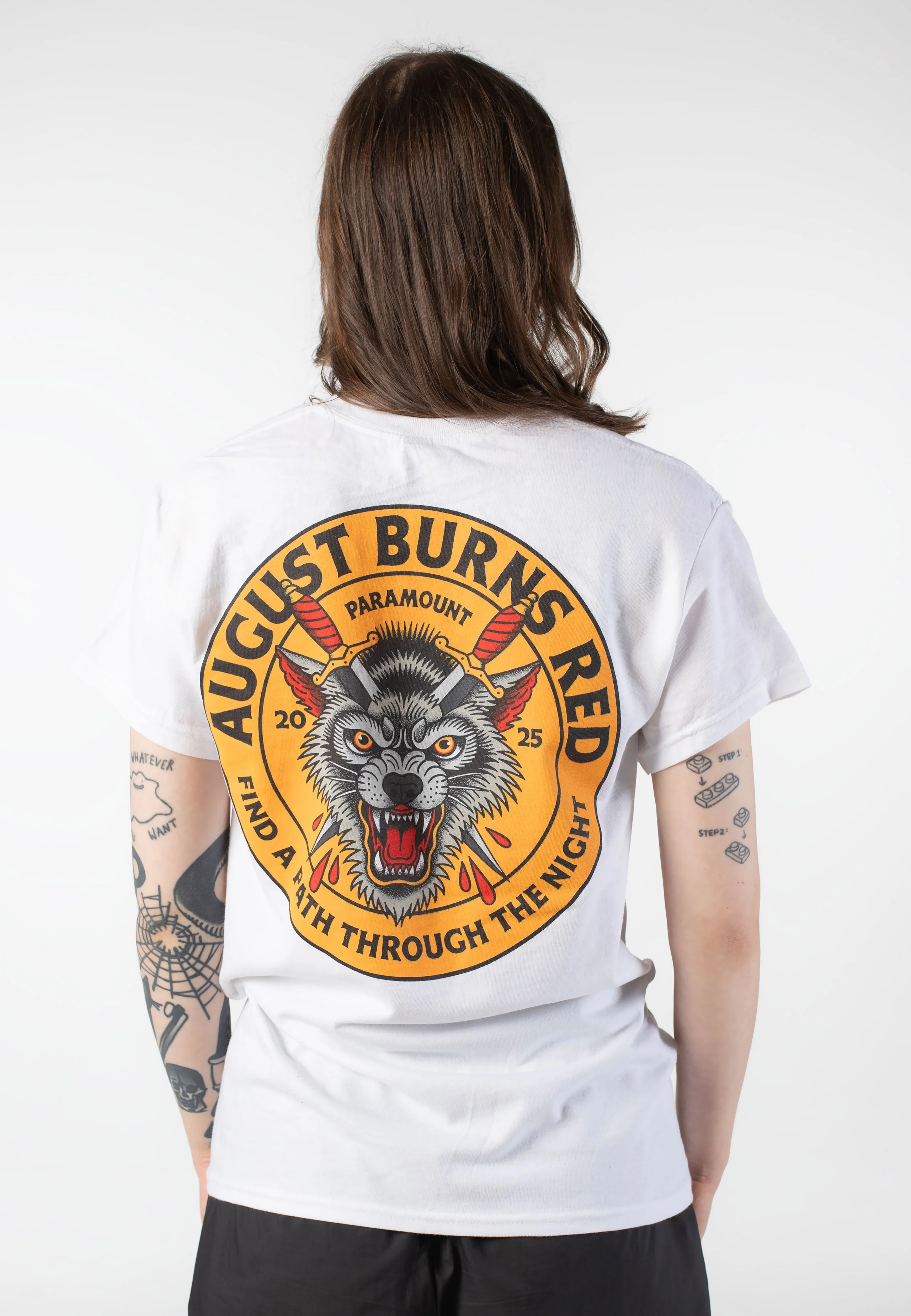 Paramount Wolf White - T-Shirt - Image 7