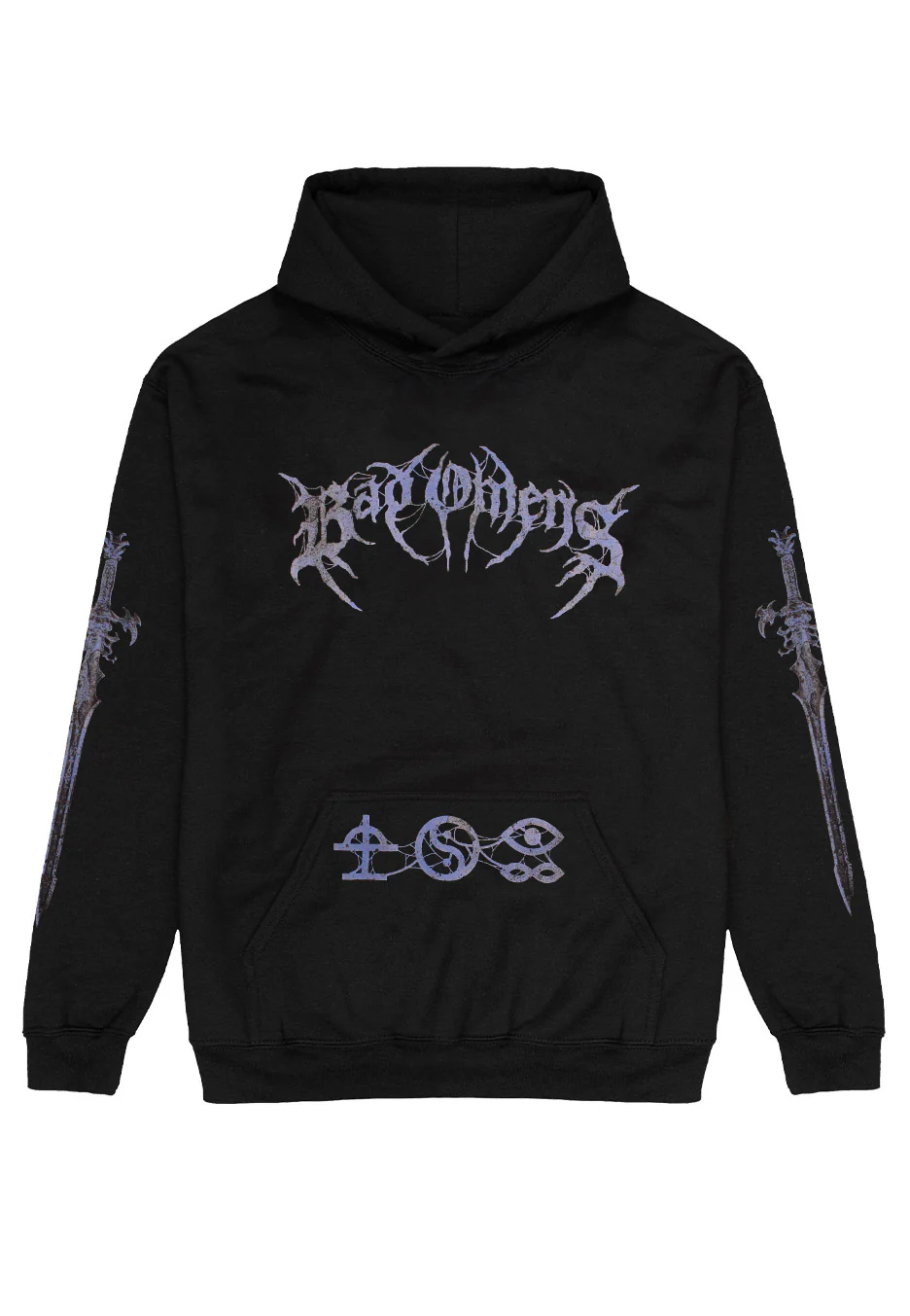 Black Metal Logo - Hoodie - Image 2