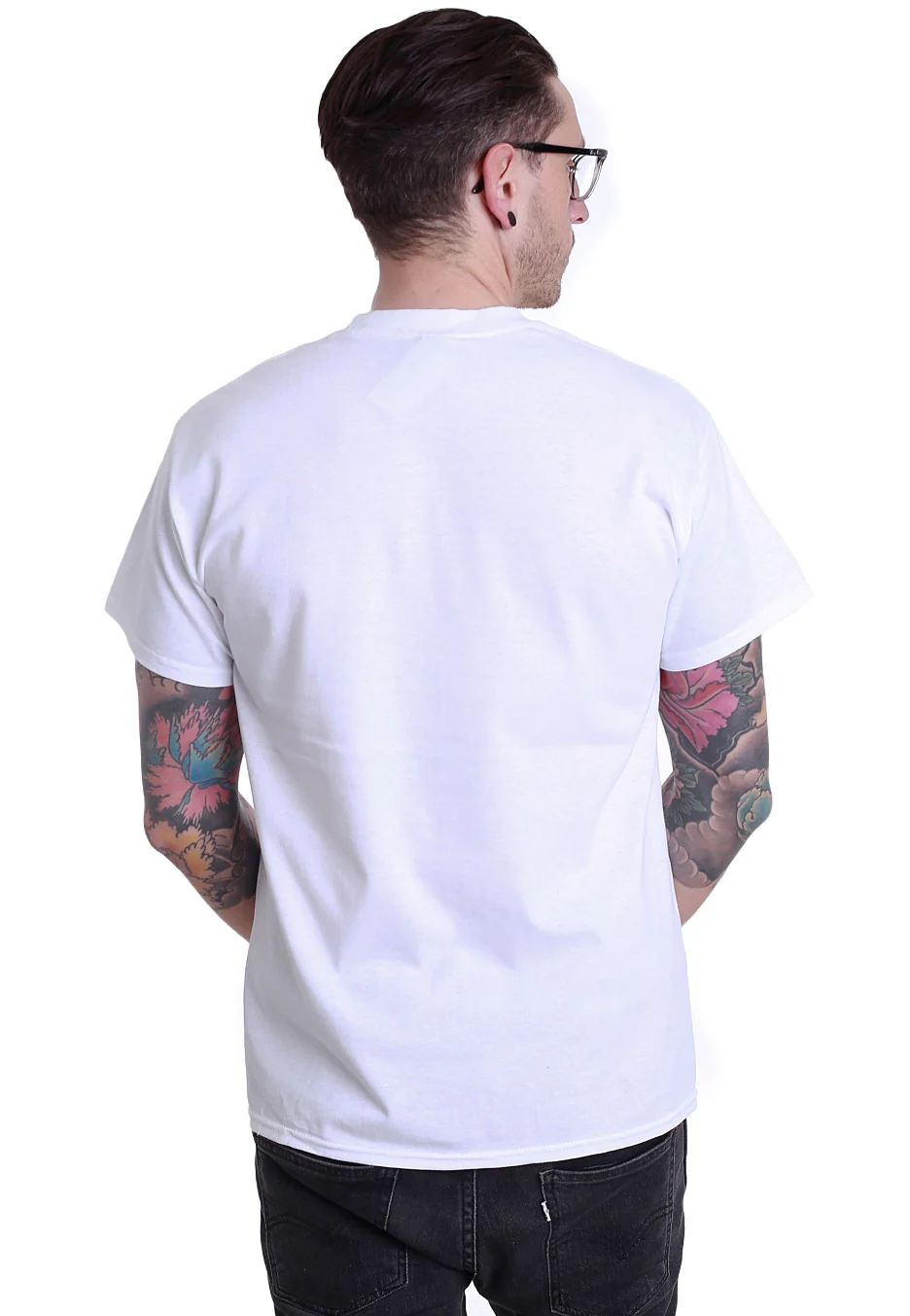 Boy On Fire White - T-Shirt - Image 4