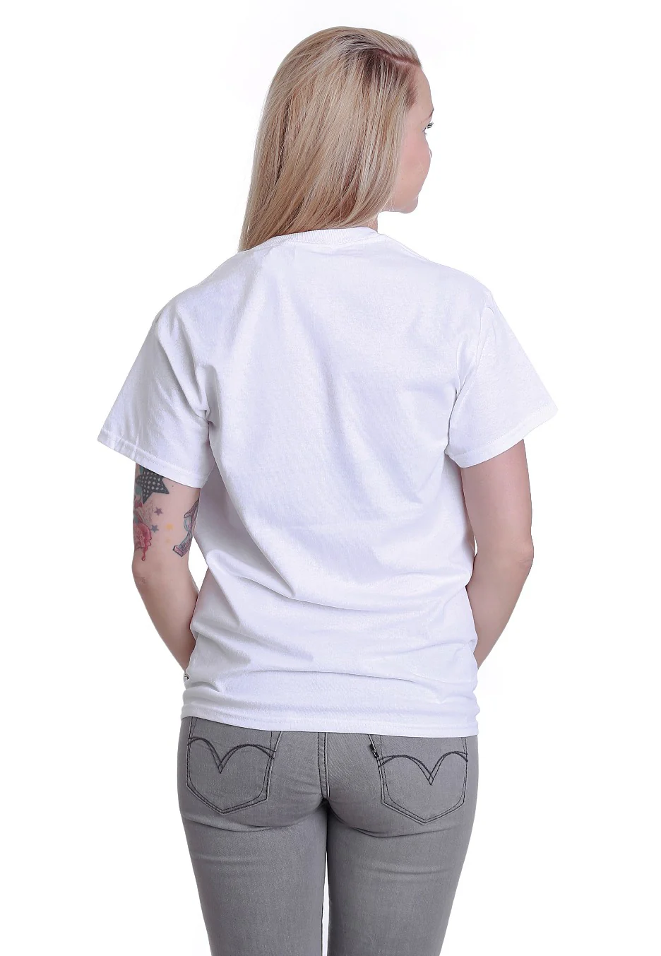 Boy On Fire White - T-Shirt - Image 6