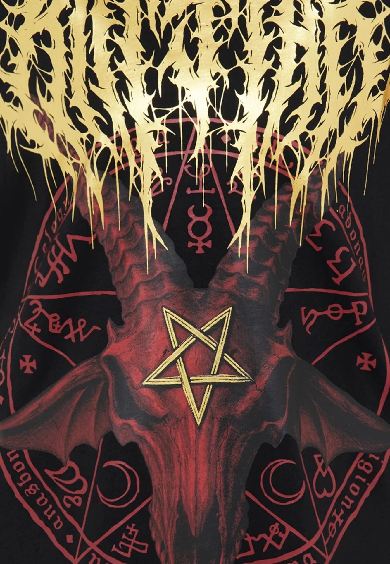 Baphomet Zisurrû Black - T-Shirt - Image 6