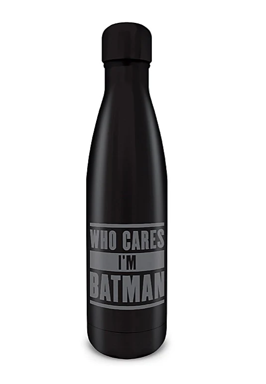 Who Cares I'm Batman Metal - Bottle - Image 2