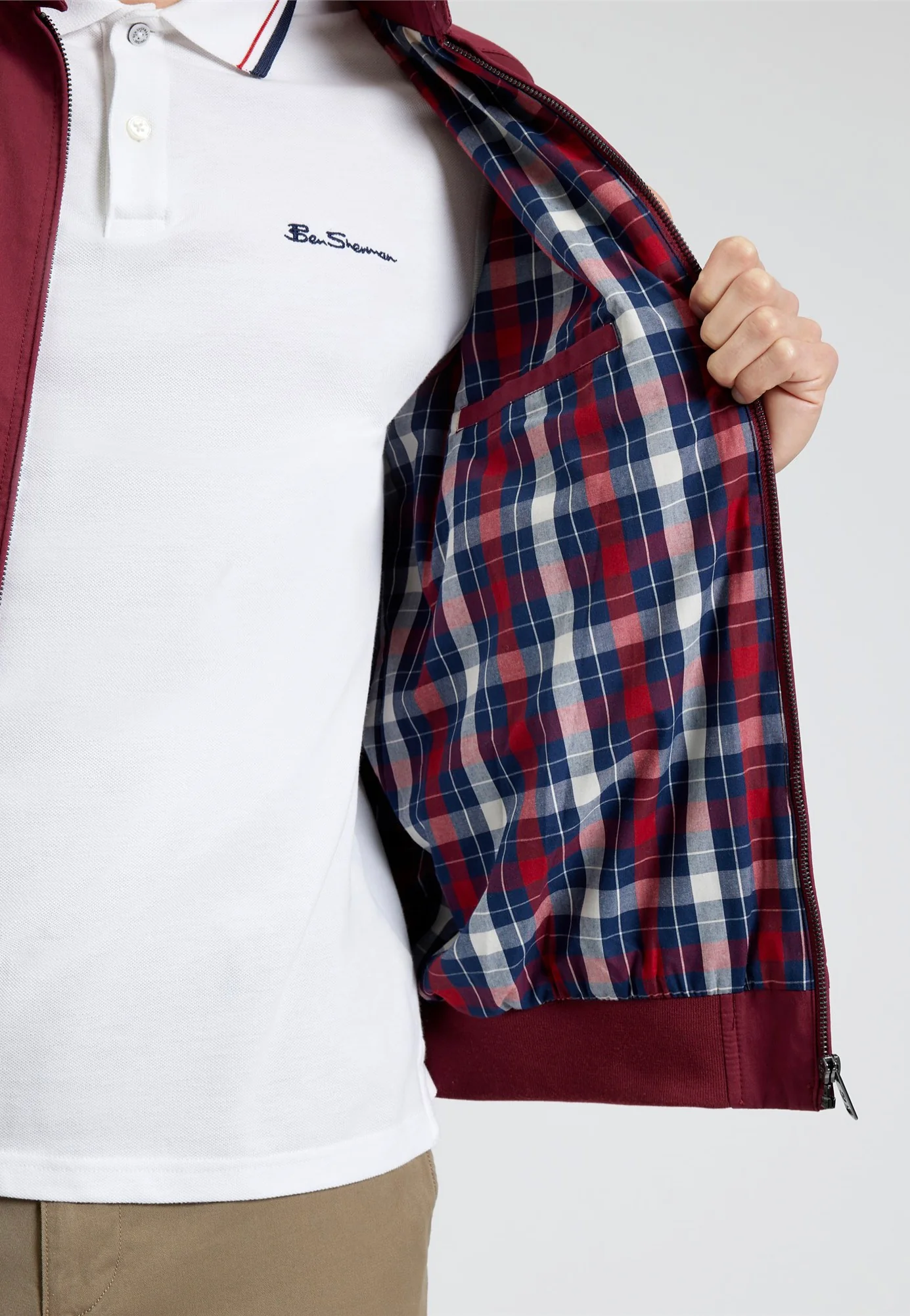 Signature Harrington Cherry - Jacket - Image 5