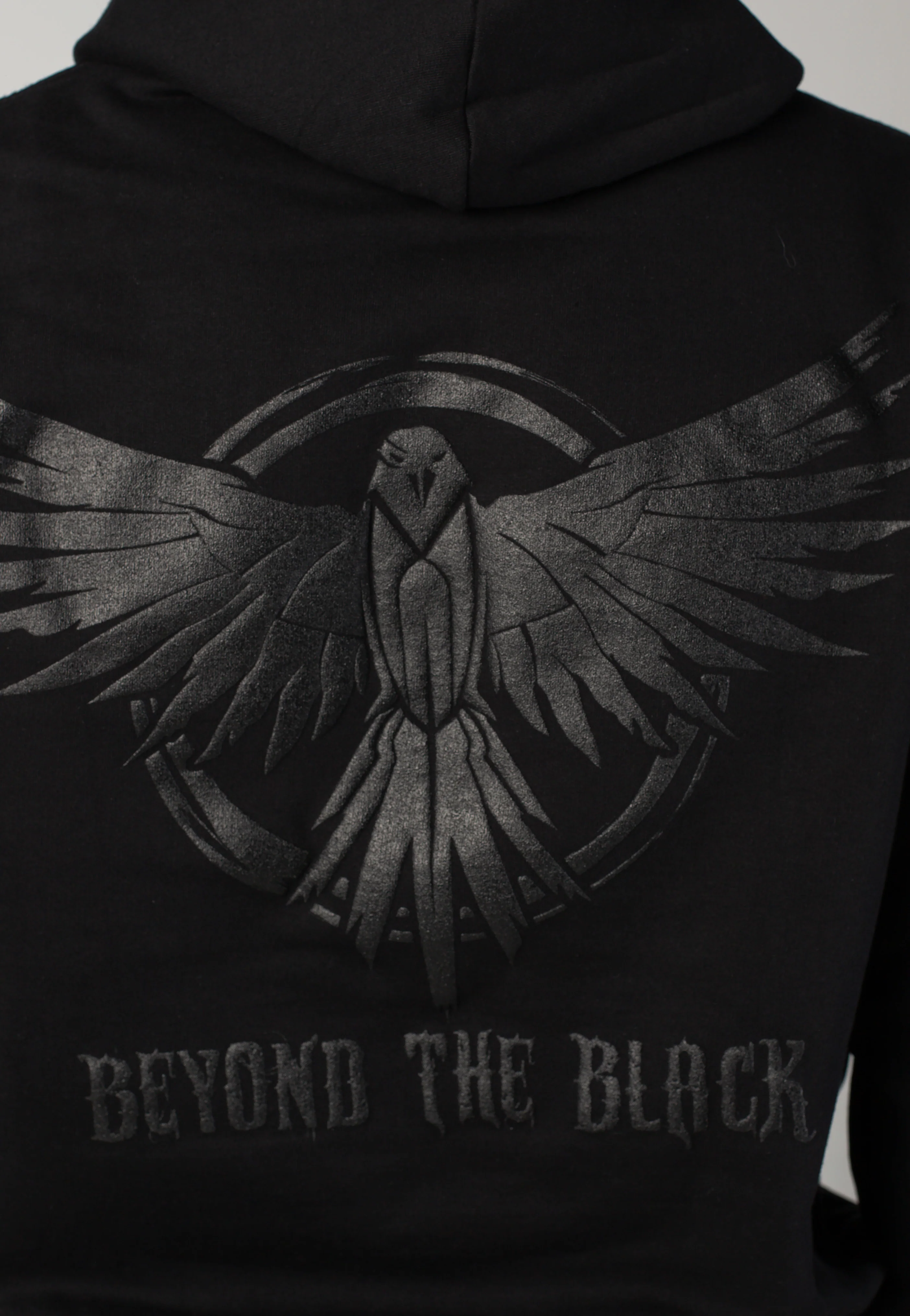 Raven Black On Black - Hoodie - Image 6