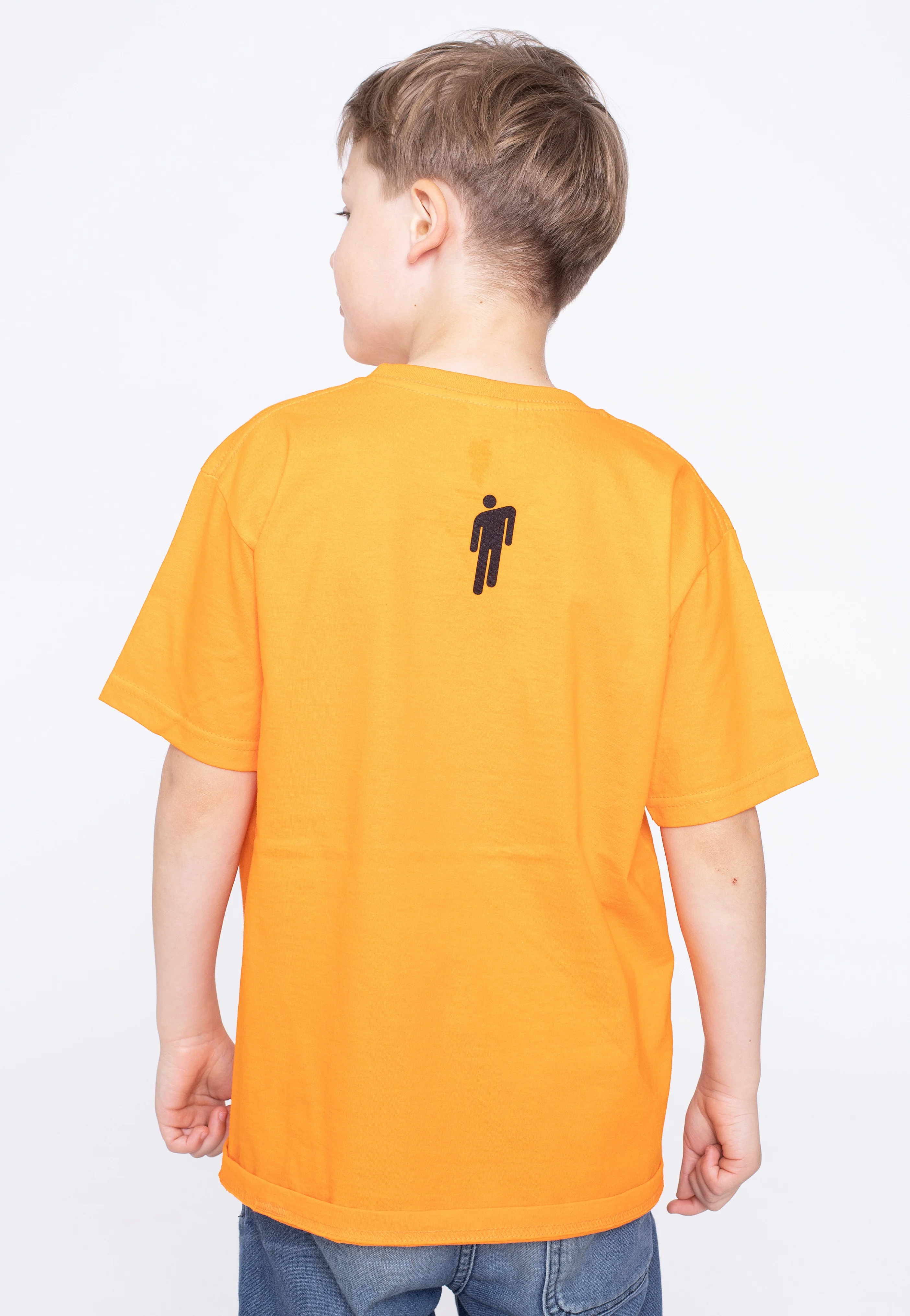 Racer Logo & Blohsh Kids Orange - T-Shirt - Image 2