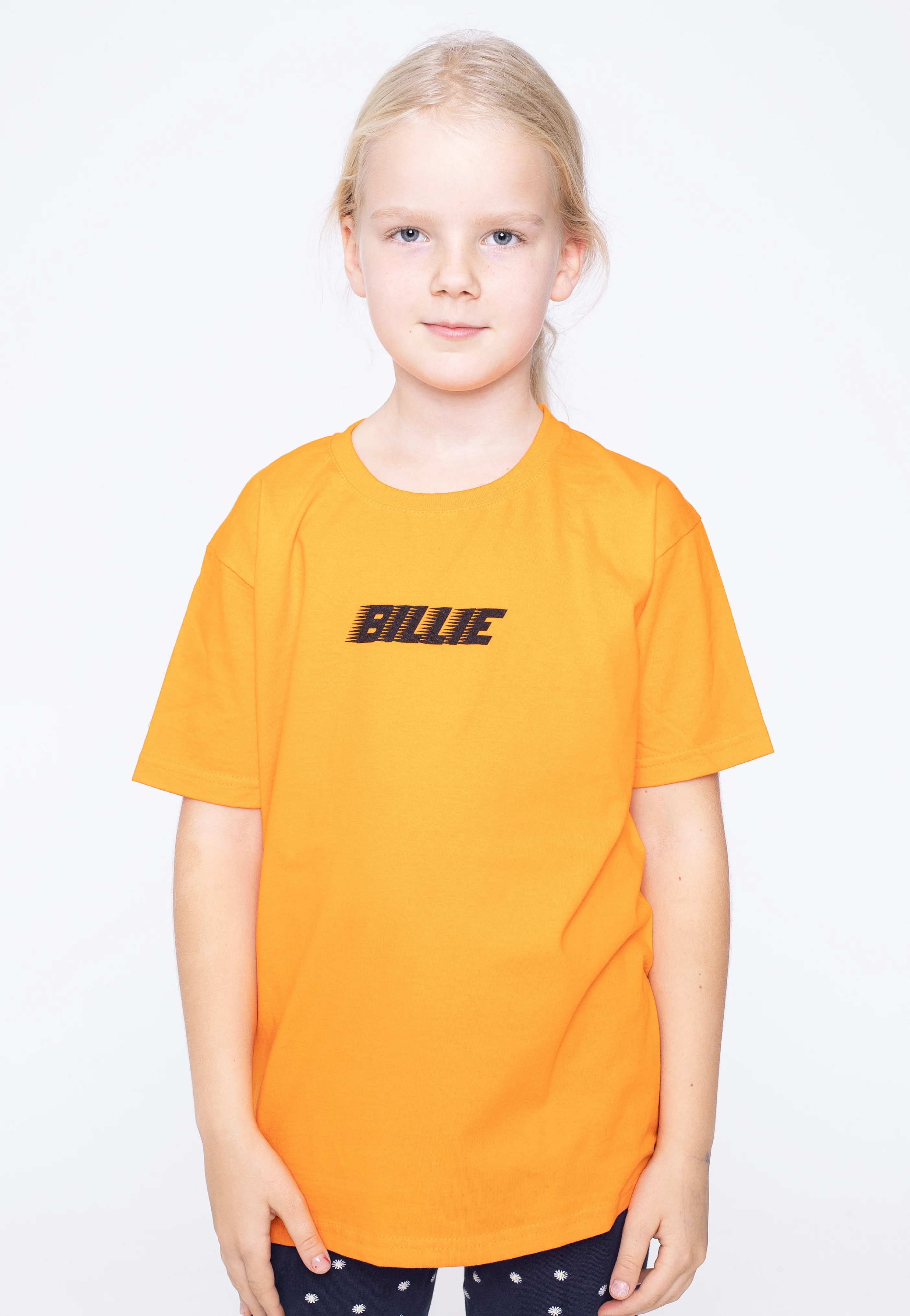 Racer Logo & Blohsh Kids Orange - T-Shirt - Image 3