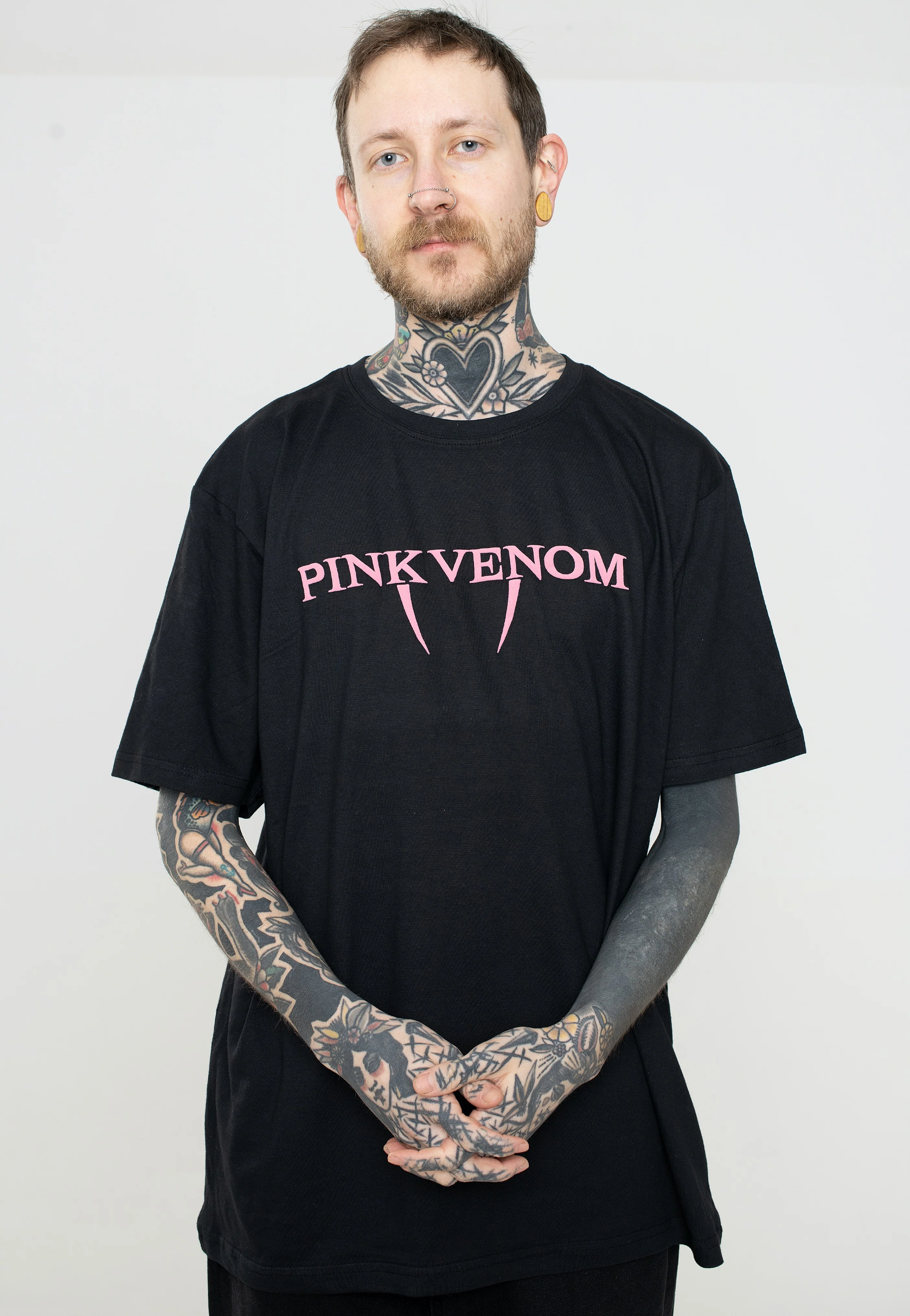Pink Venom Logo - T-Shirt - Image 3