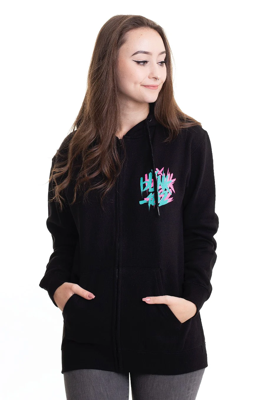 Double Six Arrow Smile - Zipper - Image 5