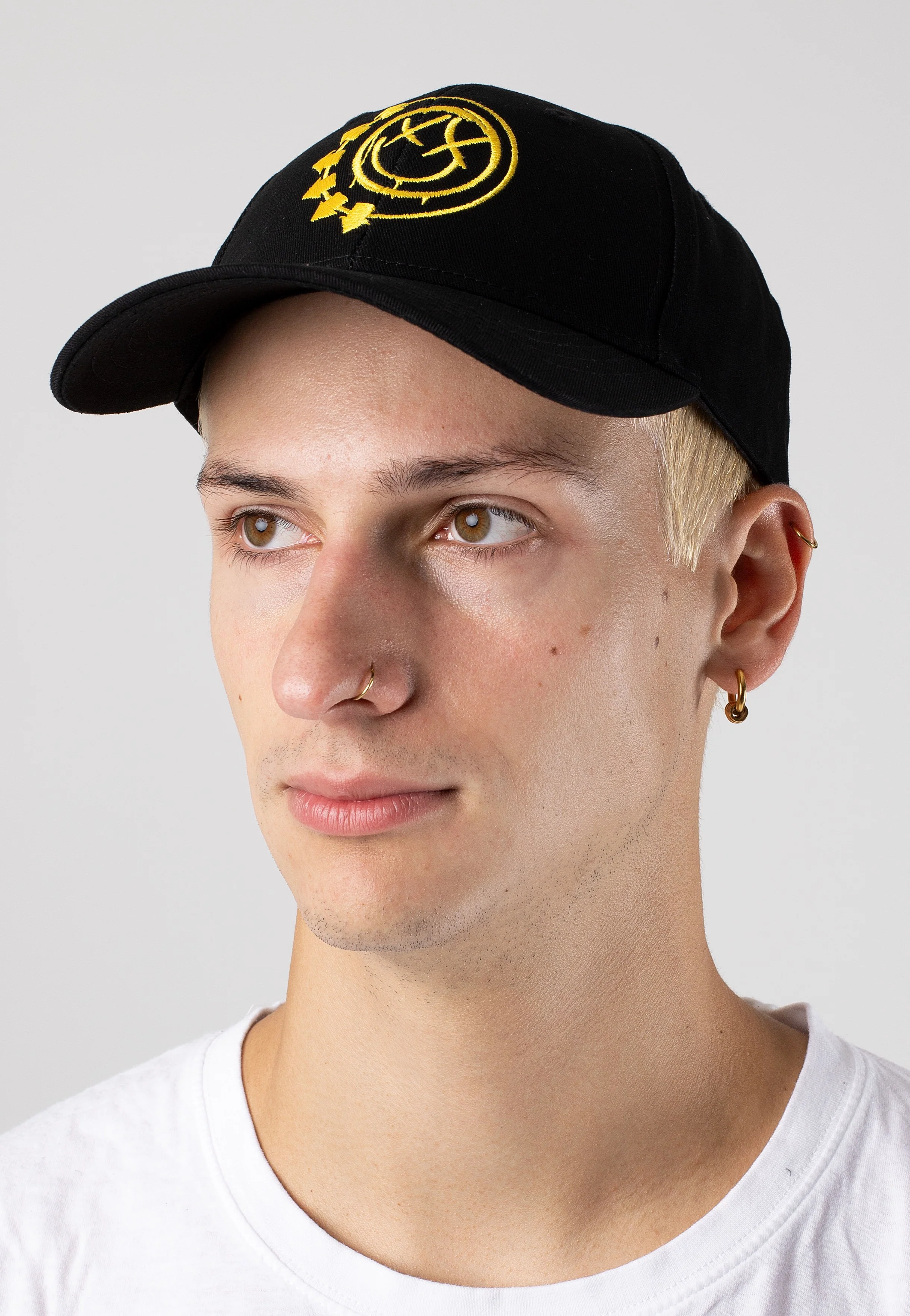 Yellow Six Arrow Smile - Cap - Image 6