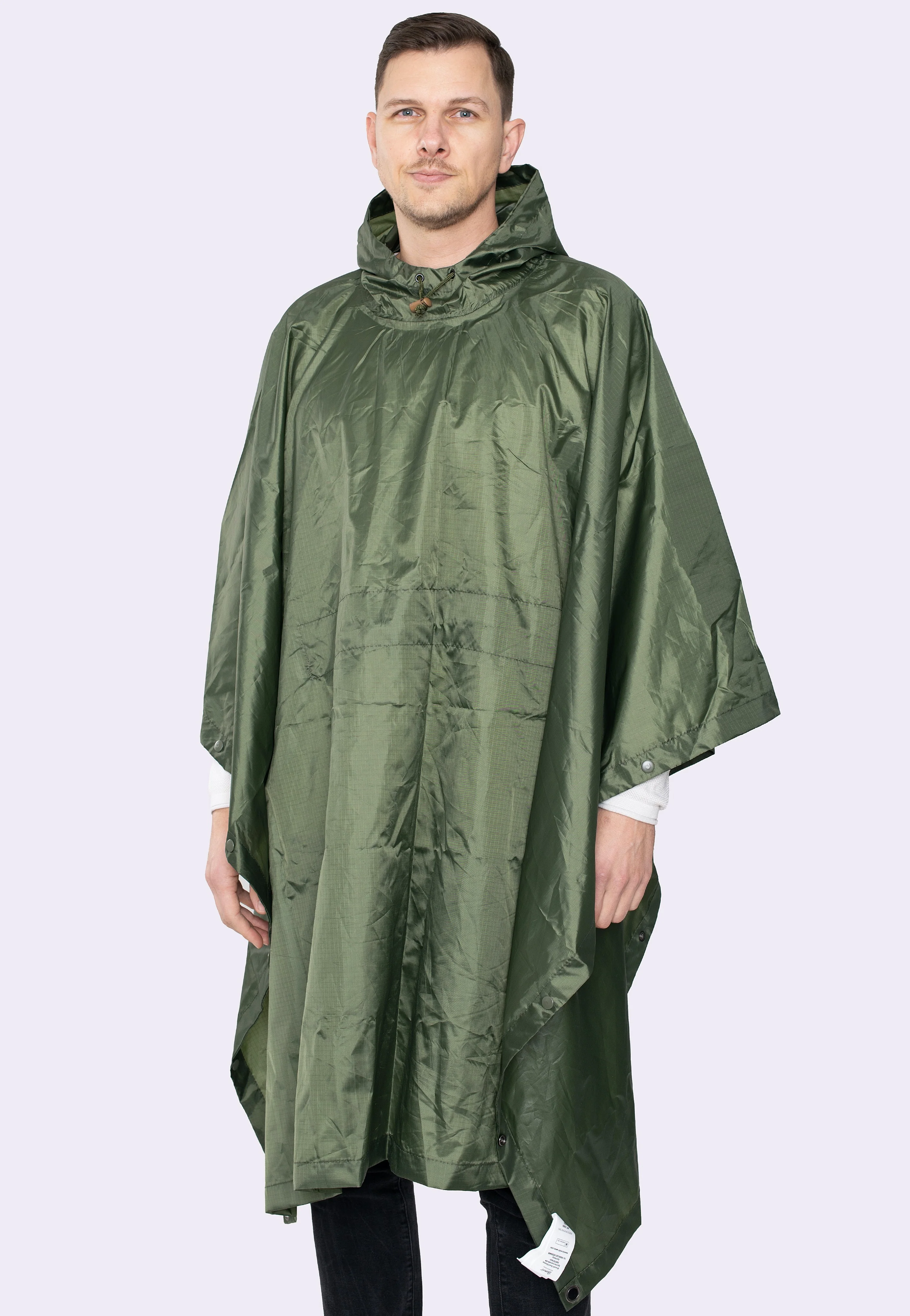Ripstop Olive - Poncho - Image 2