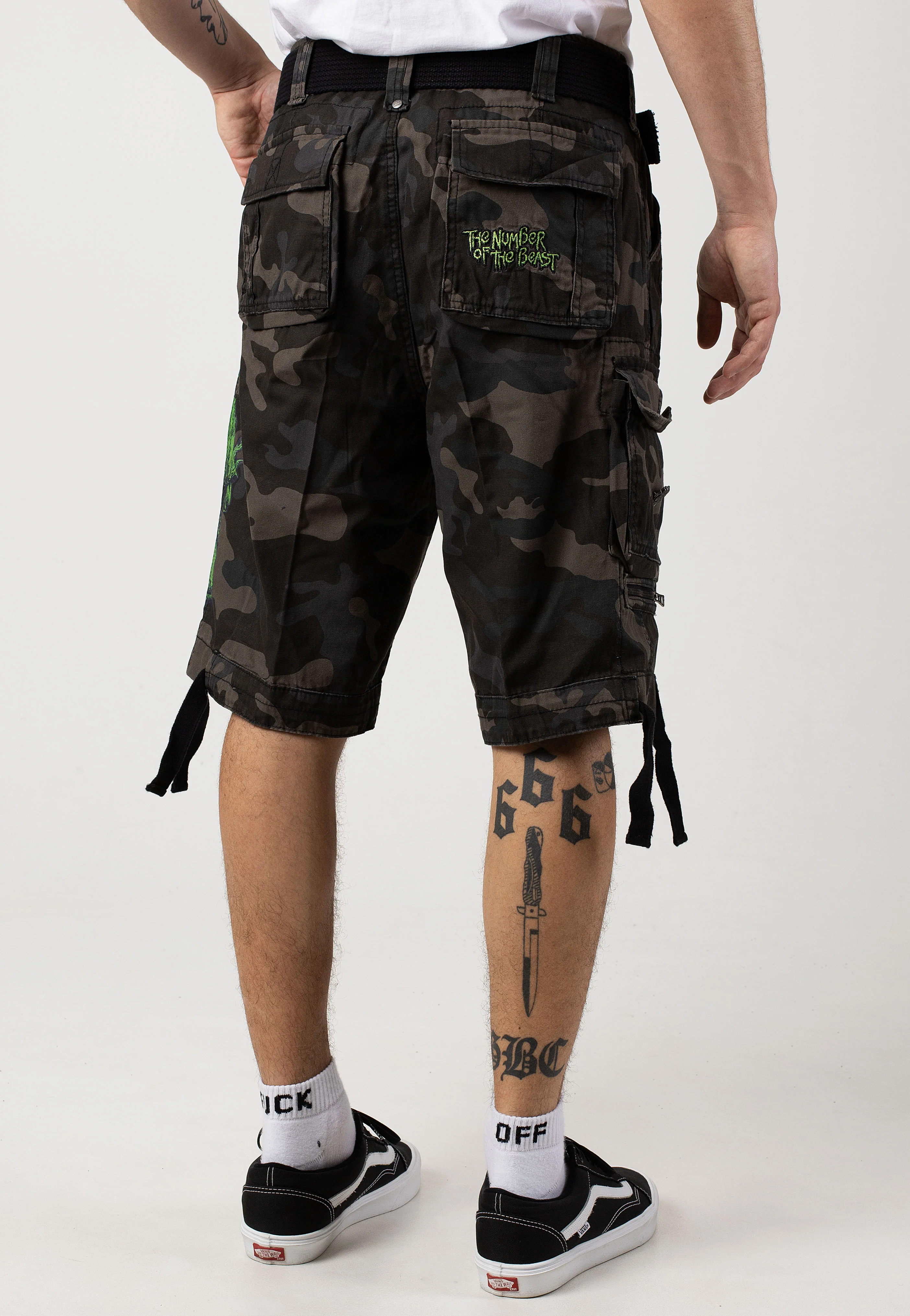 Savage The Number Of The Beast Darkcamo - Shorts - Image 8
