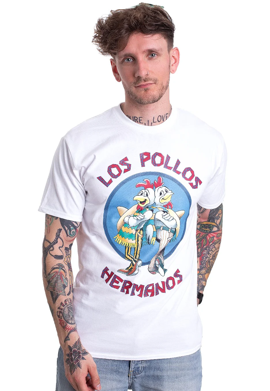 Los Pollos Hermanos White - T-Shirt - Image 3