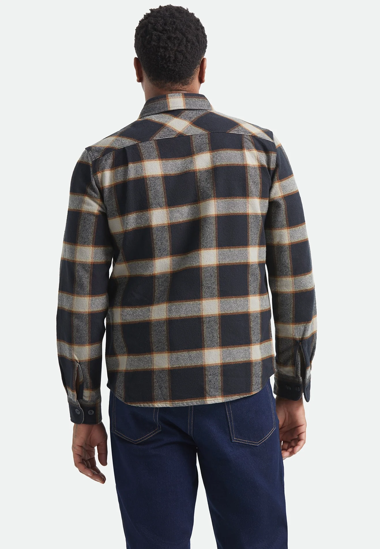 Bowery Flannel Black/Cream - Shirt - Image 2