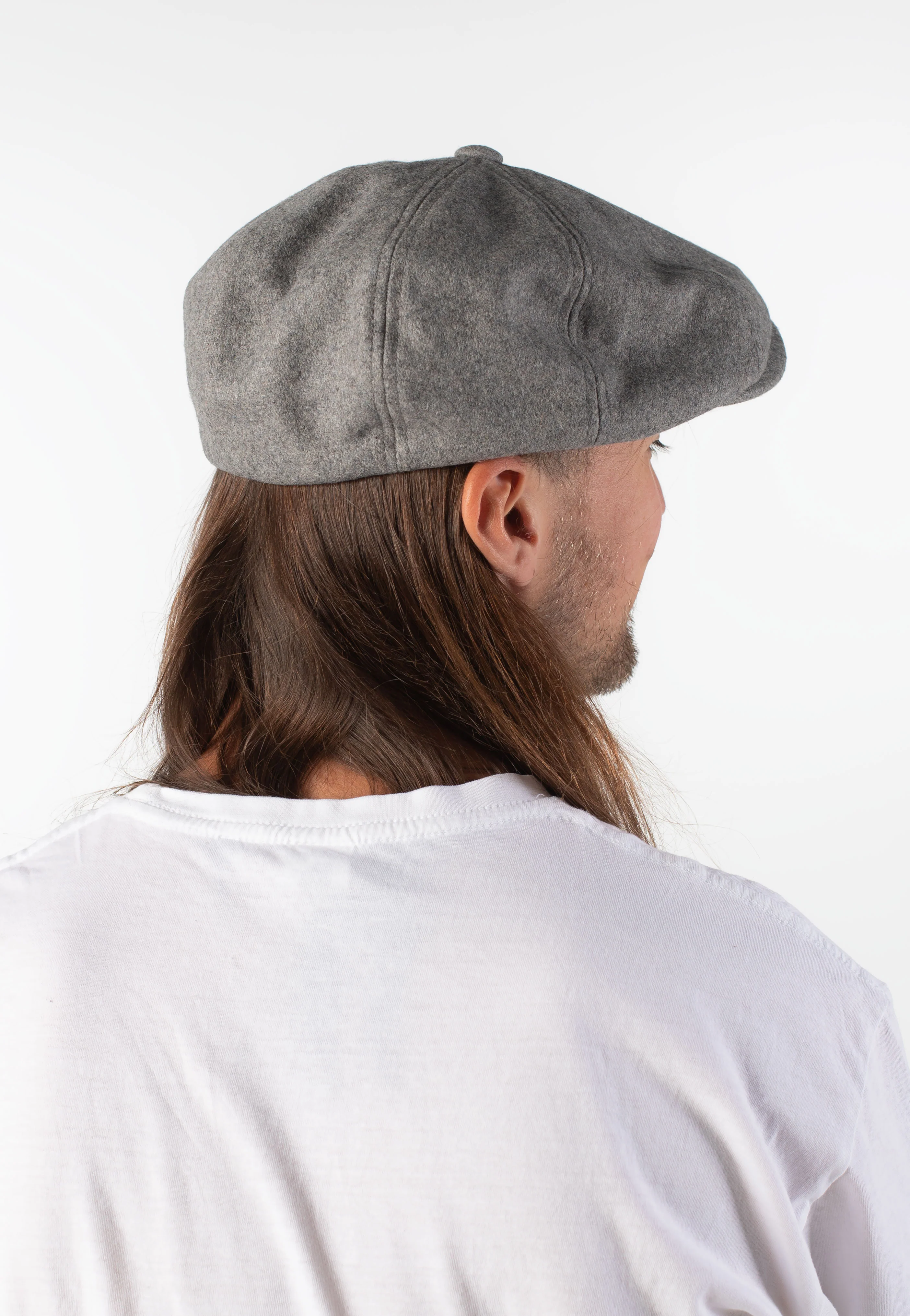 Brood Flannel Dark Heather Grey/Washed Navy - Cap - Image 6