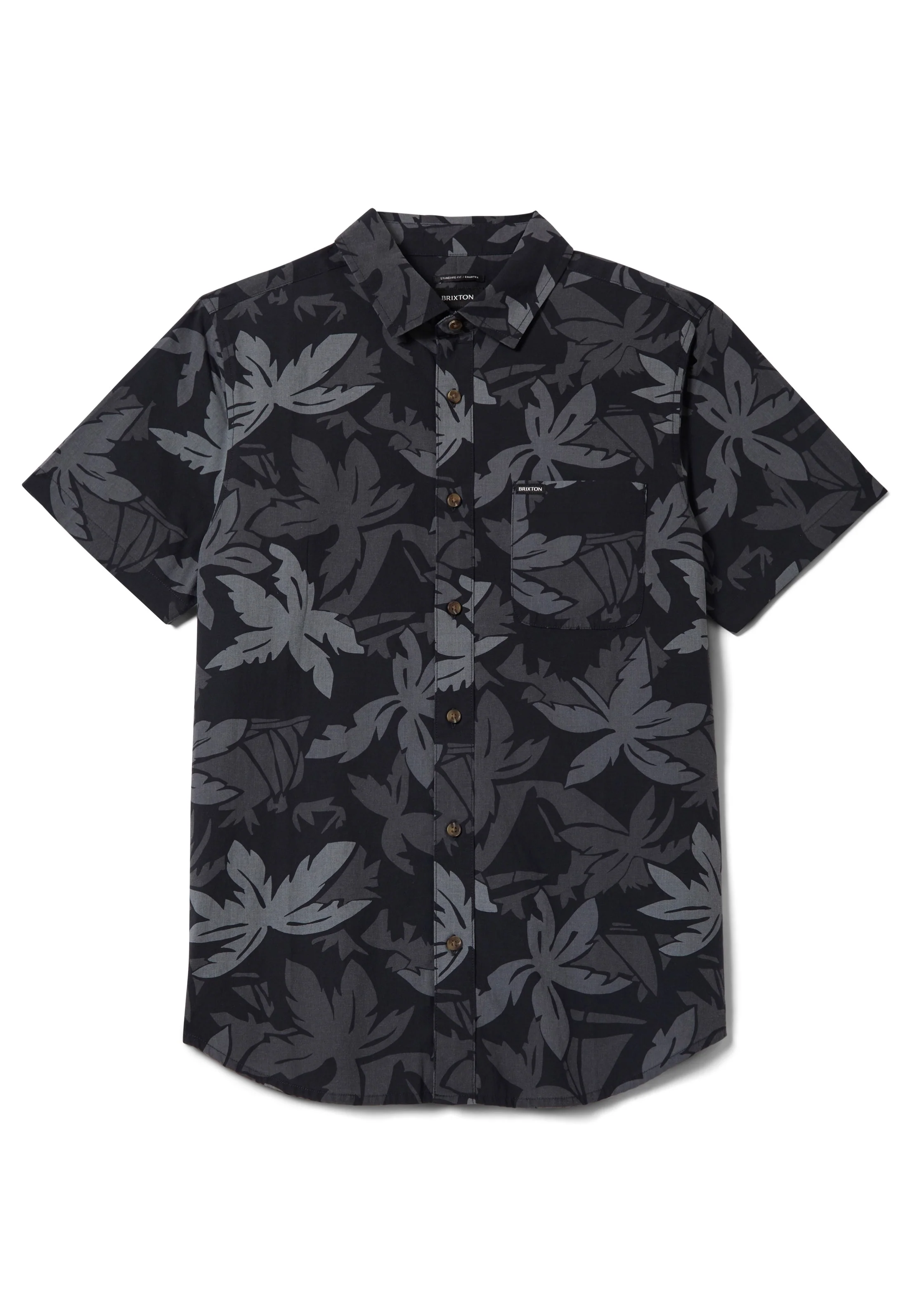 Charter Print Black/Trooper/Future Grey Palm - Shirt - Image 4