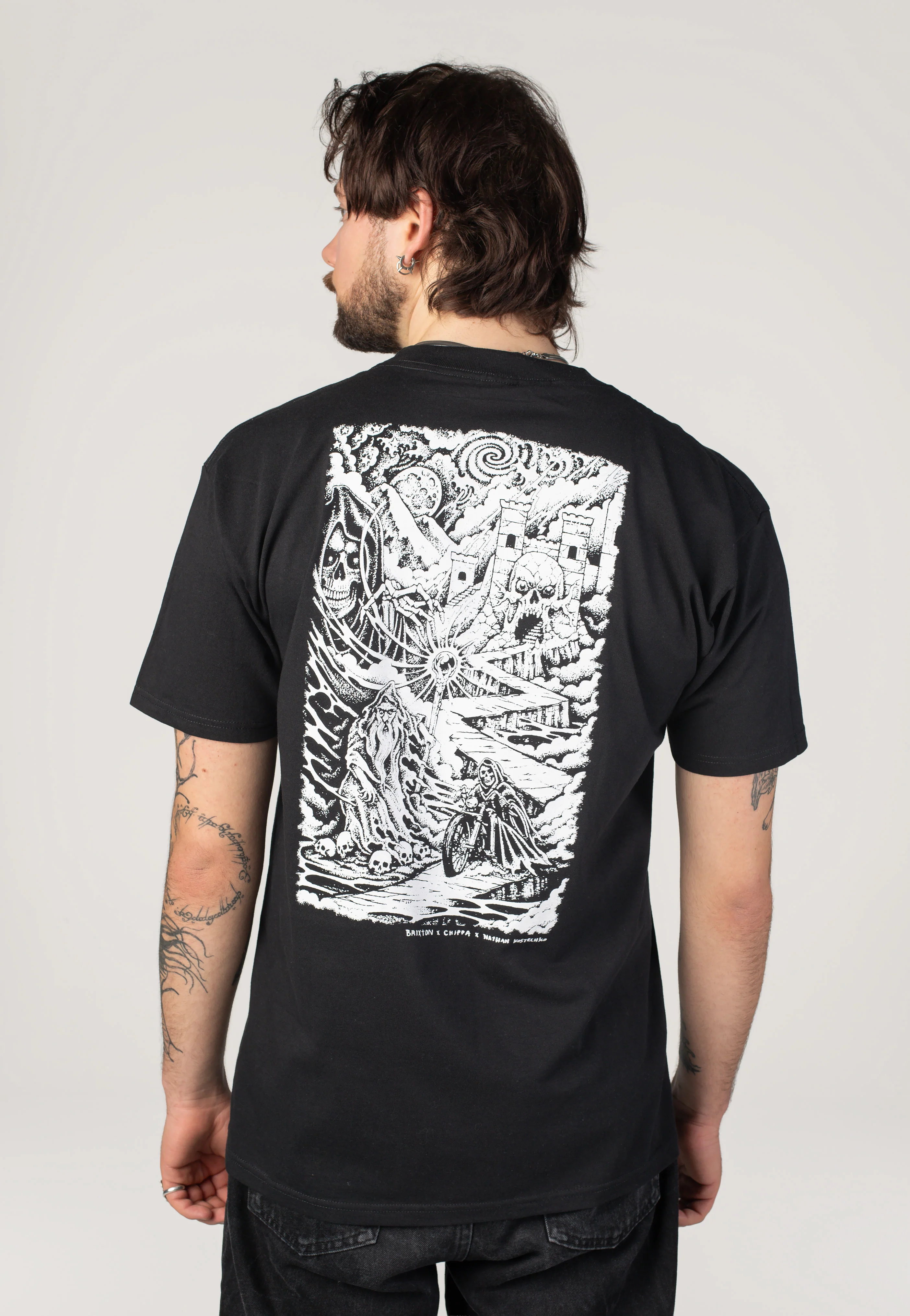 Hourglass Black - T-Shirt - Image 2