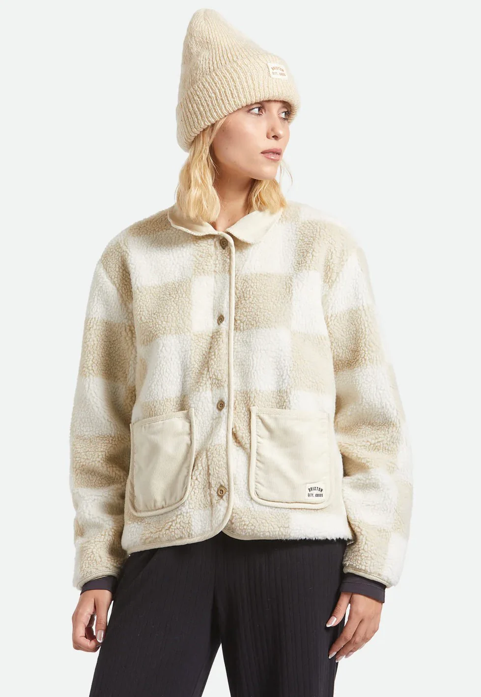 Woodburn W Tall Brushed Whitecap - Beanie - Image 4