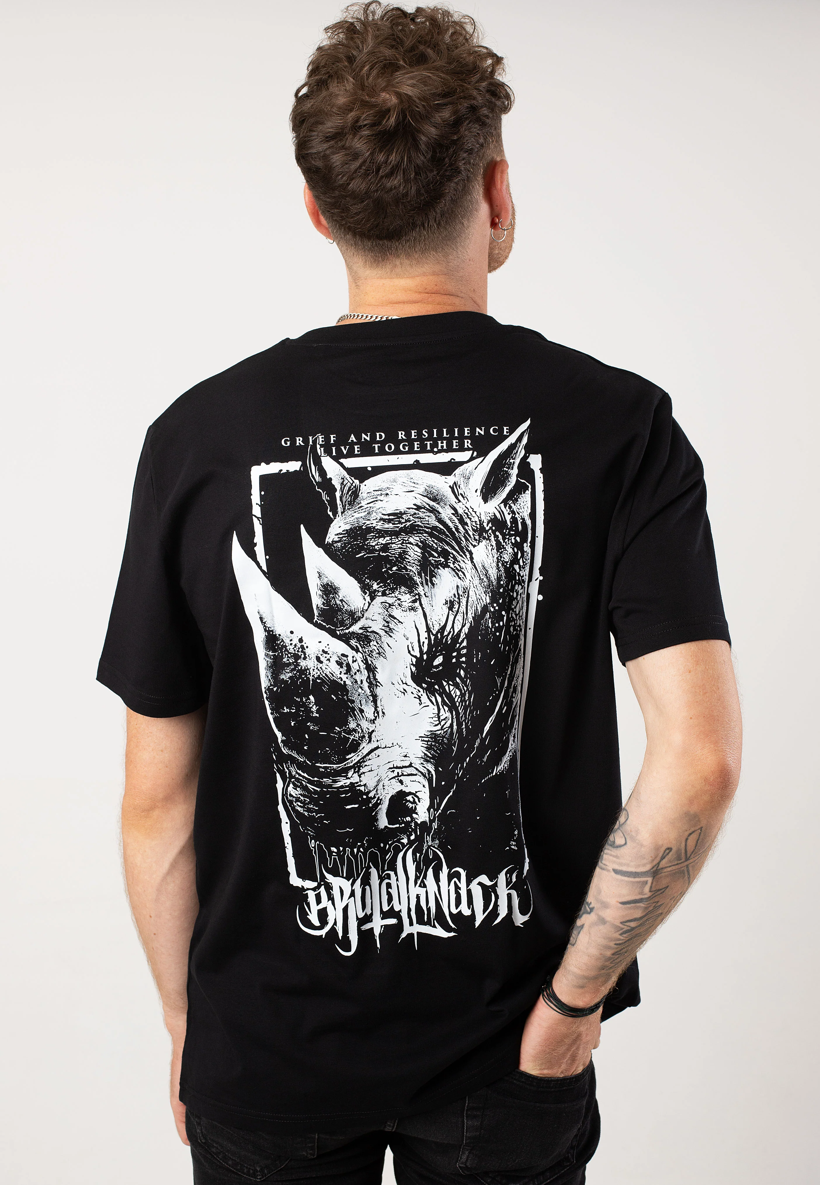 Rhino Black - T-Shirt - Image 6