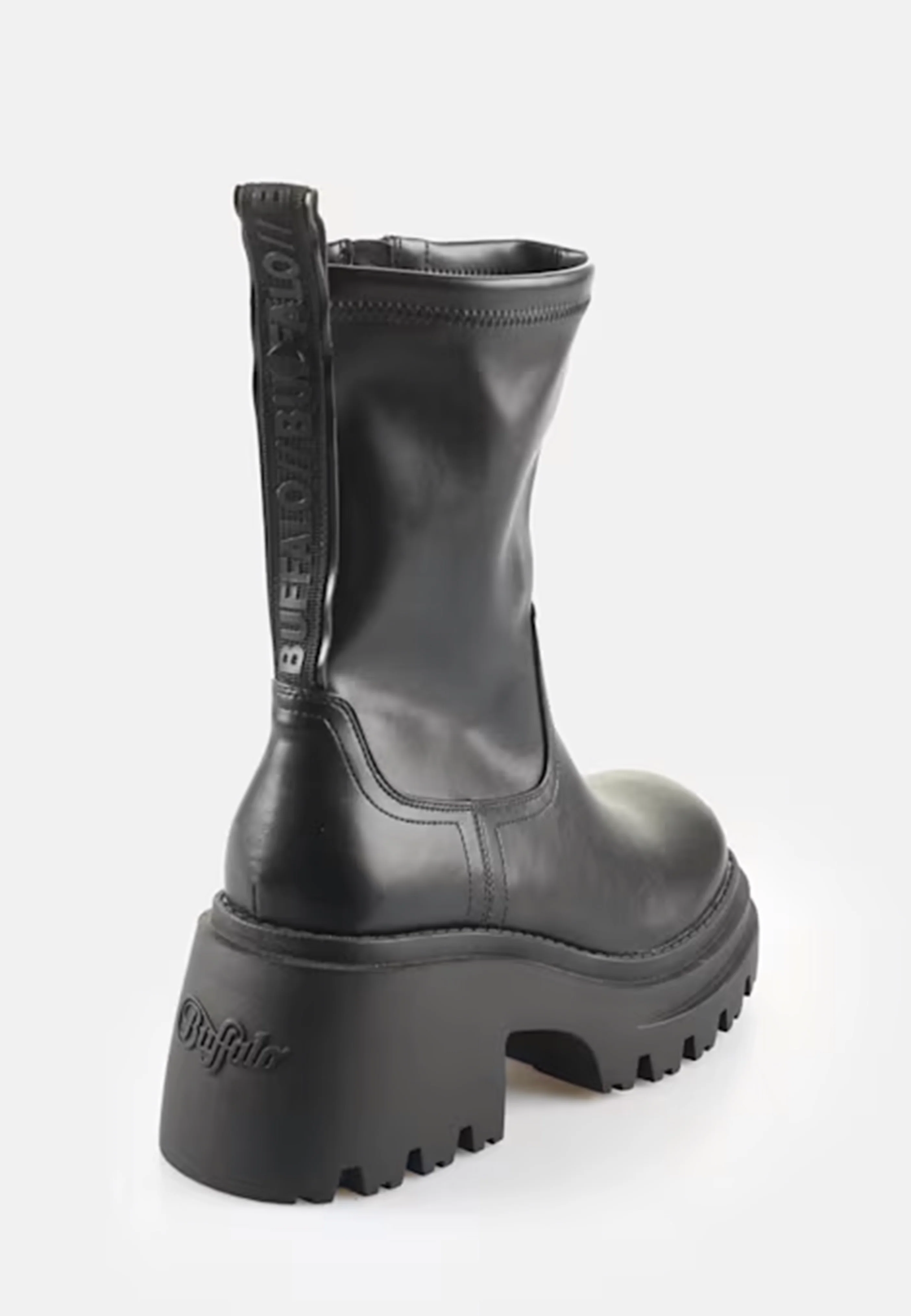 Bravr Sock Vegan Nappa Black - Girl Shoes - Image 4
