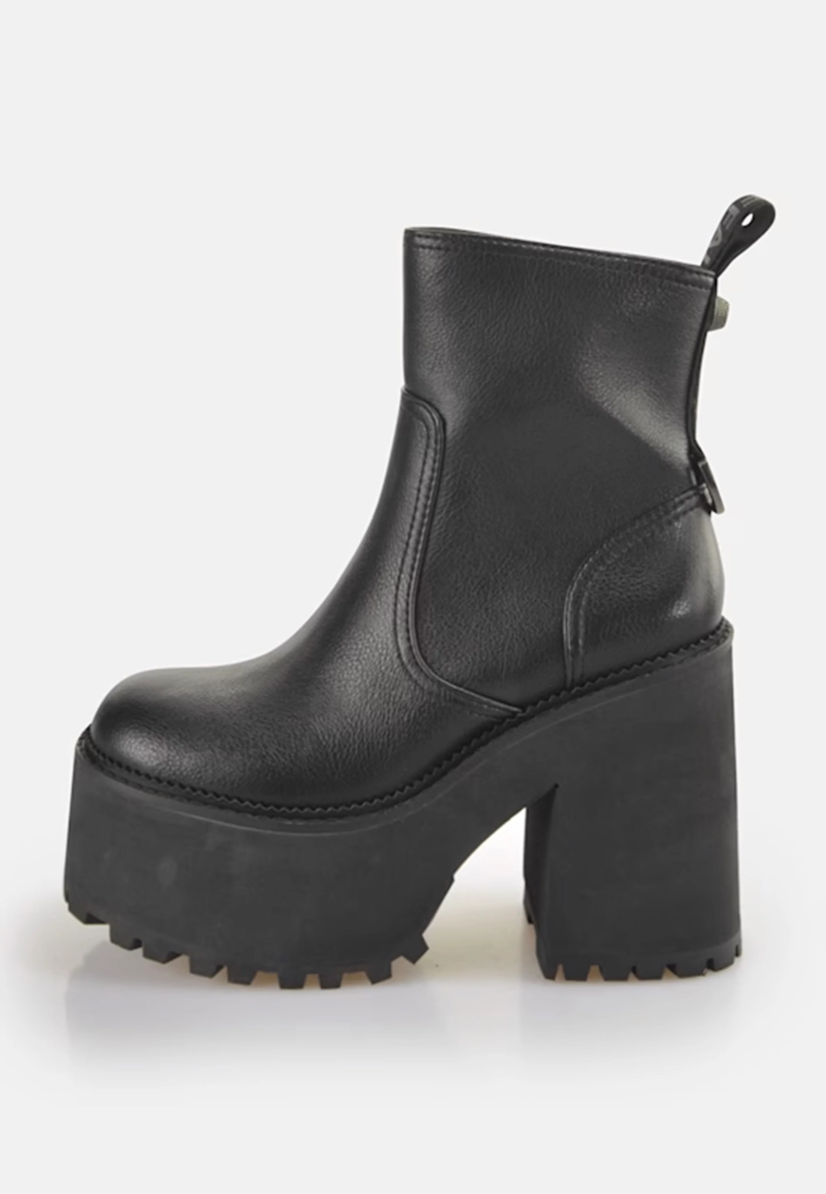 Killah Zip Boot Mid Vegan Nappa Black - Girl Shoes - Image 2
