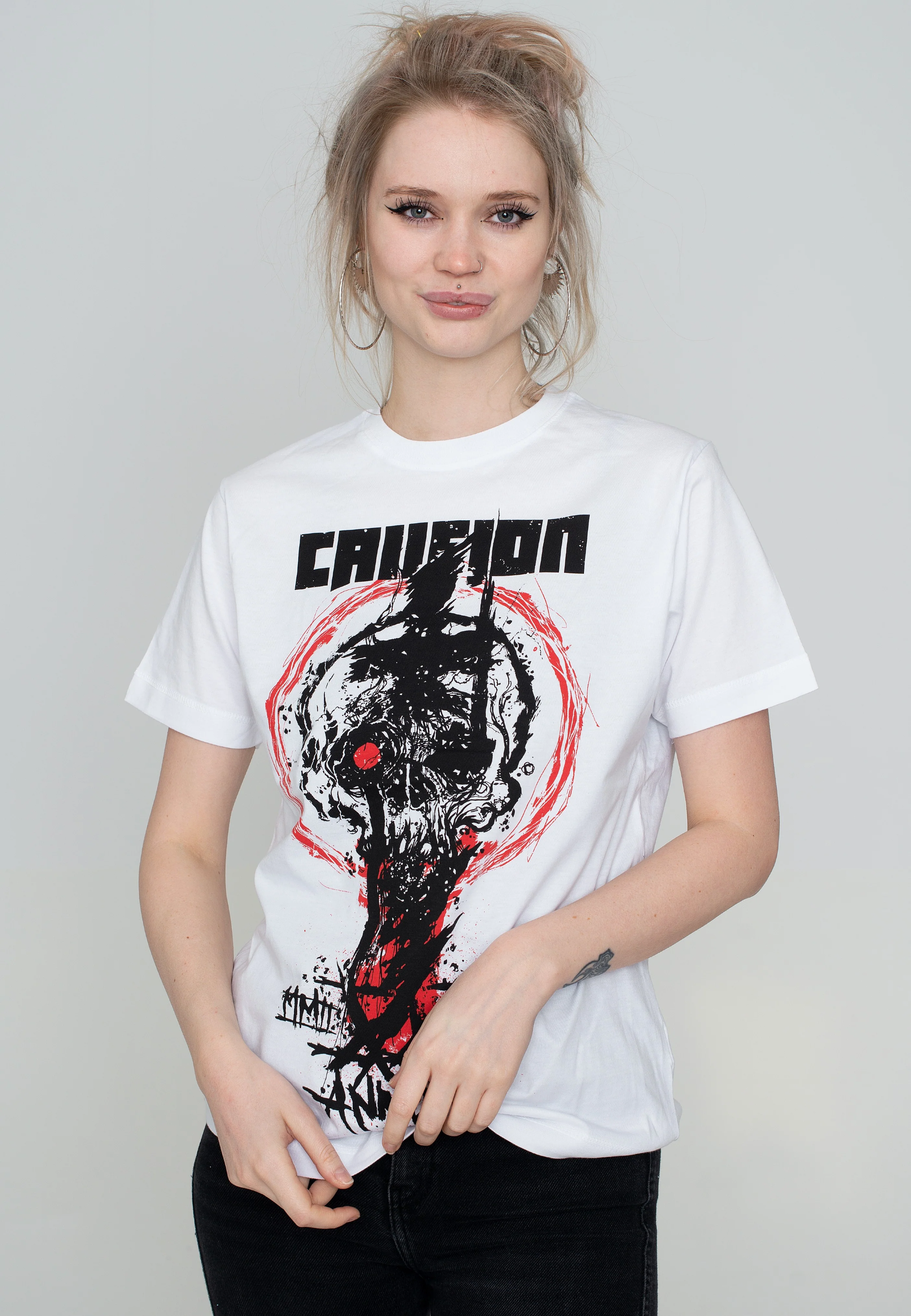 MMXXII Skull White - T-Shirt - Image 5