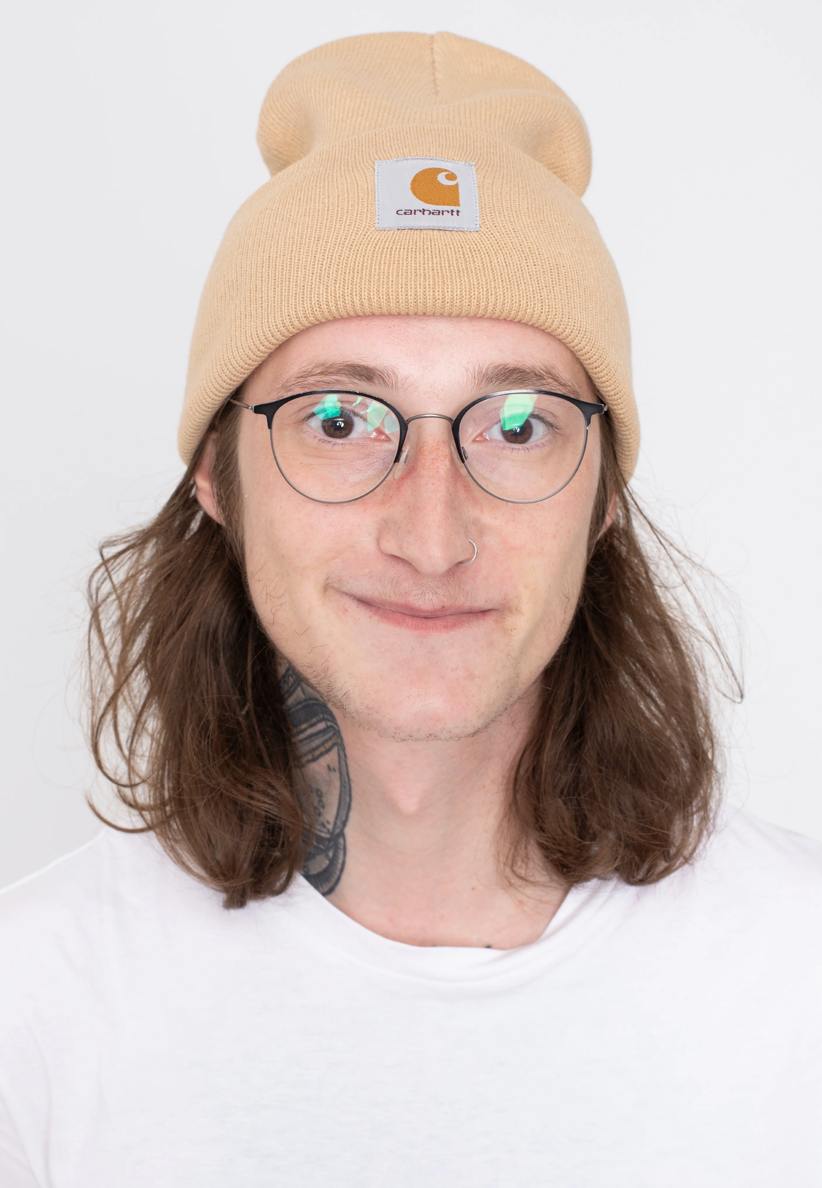 Acrylic Watch Dusty H Brown - Beanie - Image 3