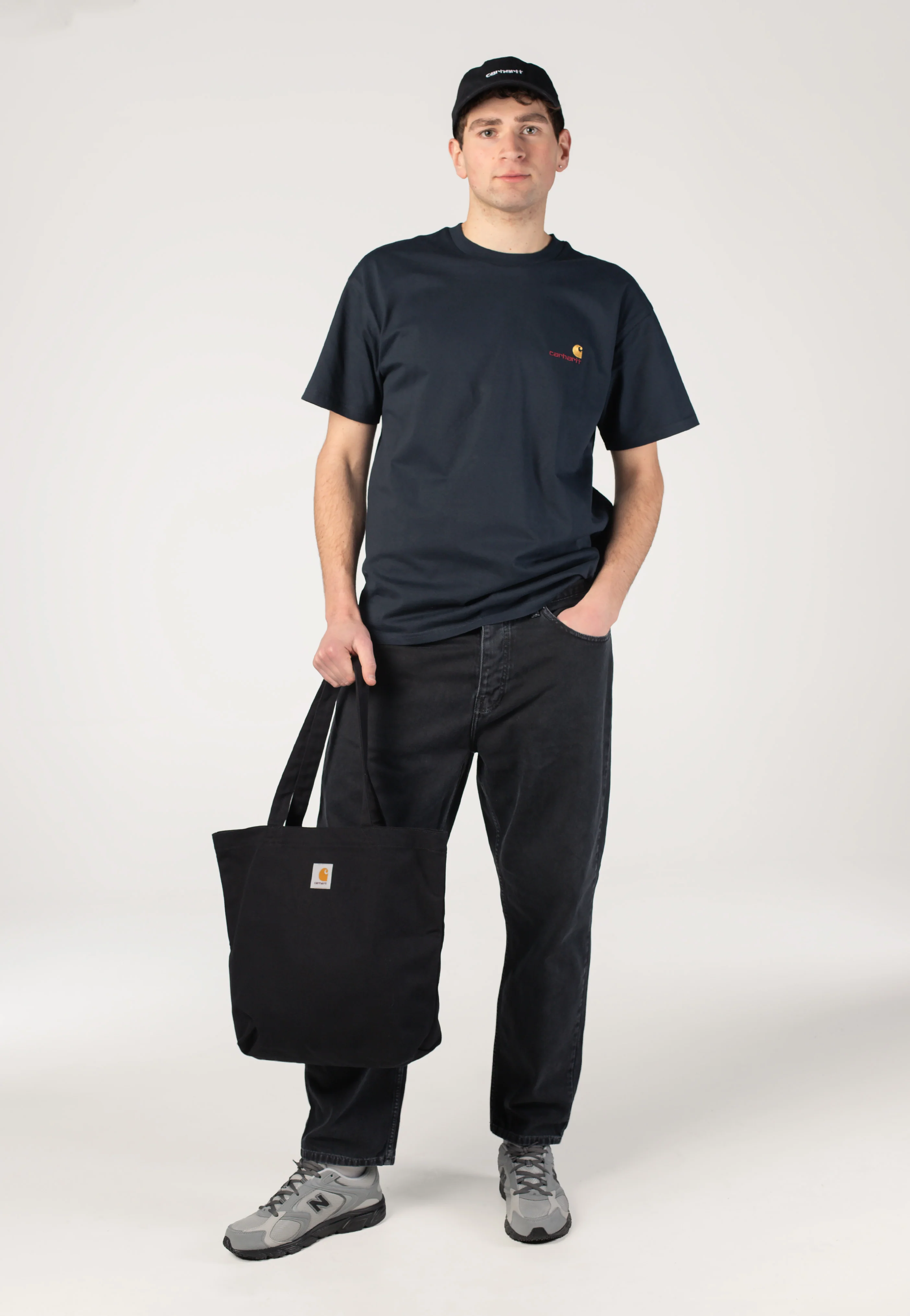 American Script Deep Night - T-Shirt - Image 2